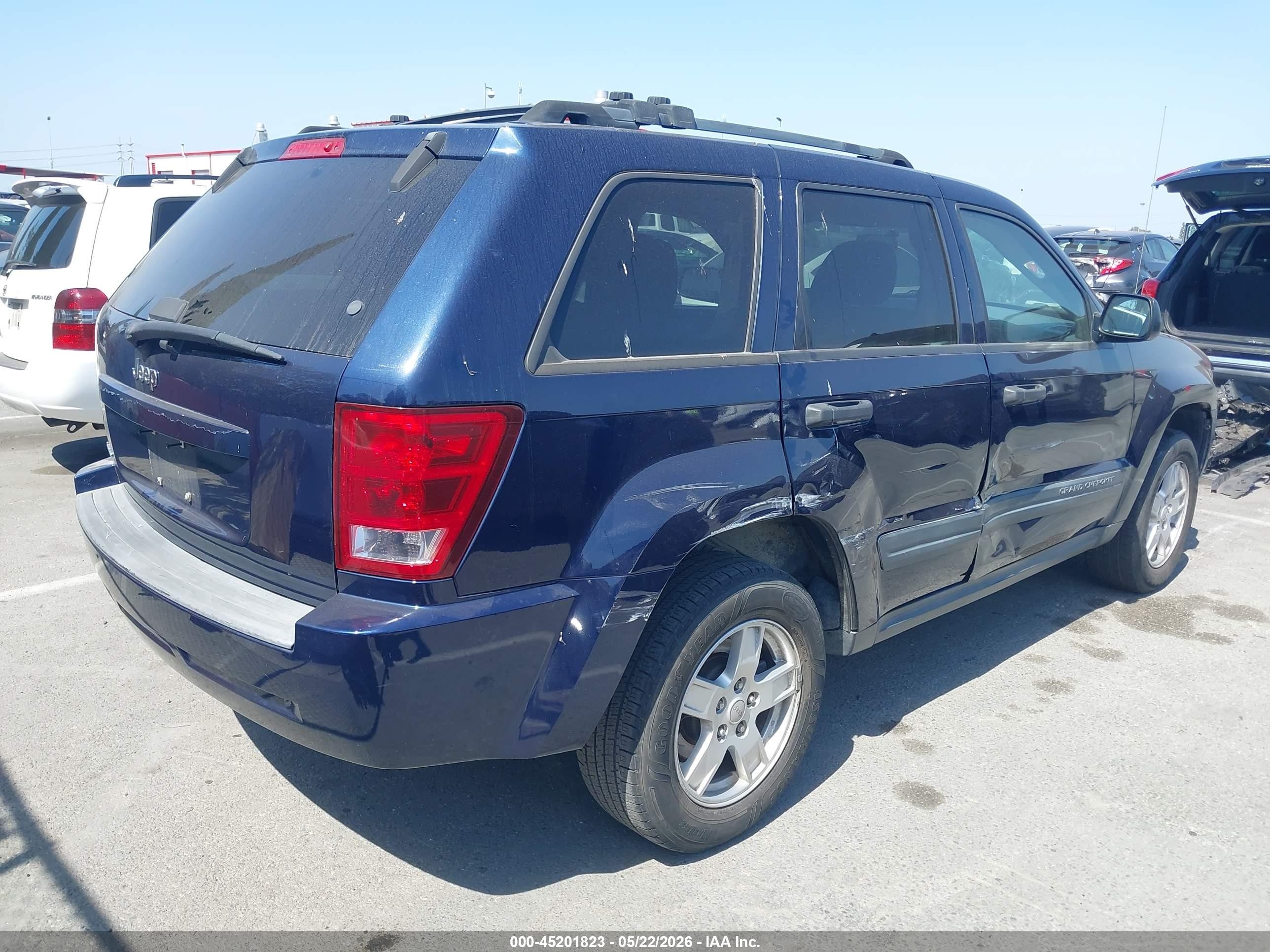2006 Jeep Grand Cherokee Laredo Blue vin: 1J4GS48KX6C178425