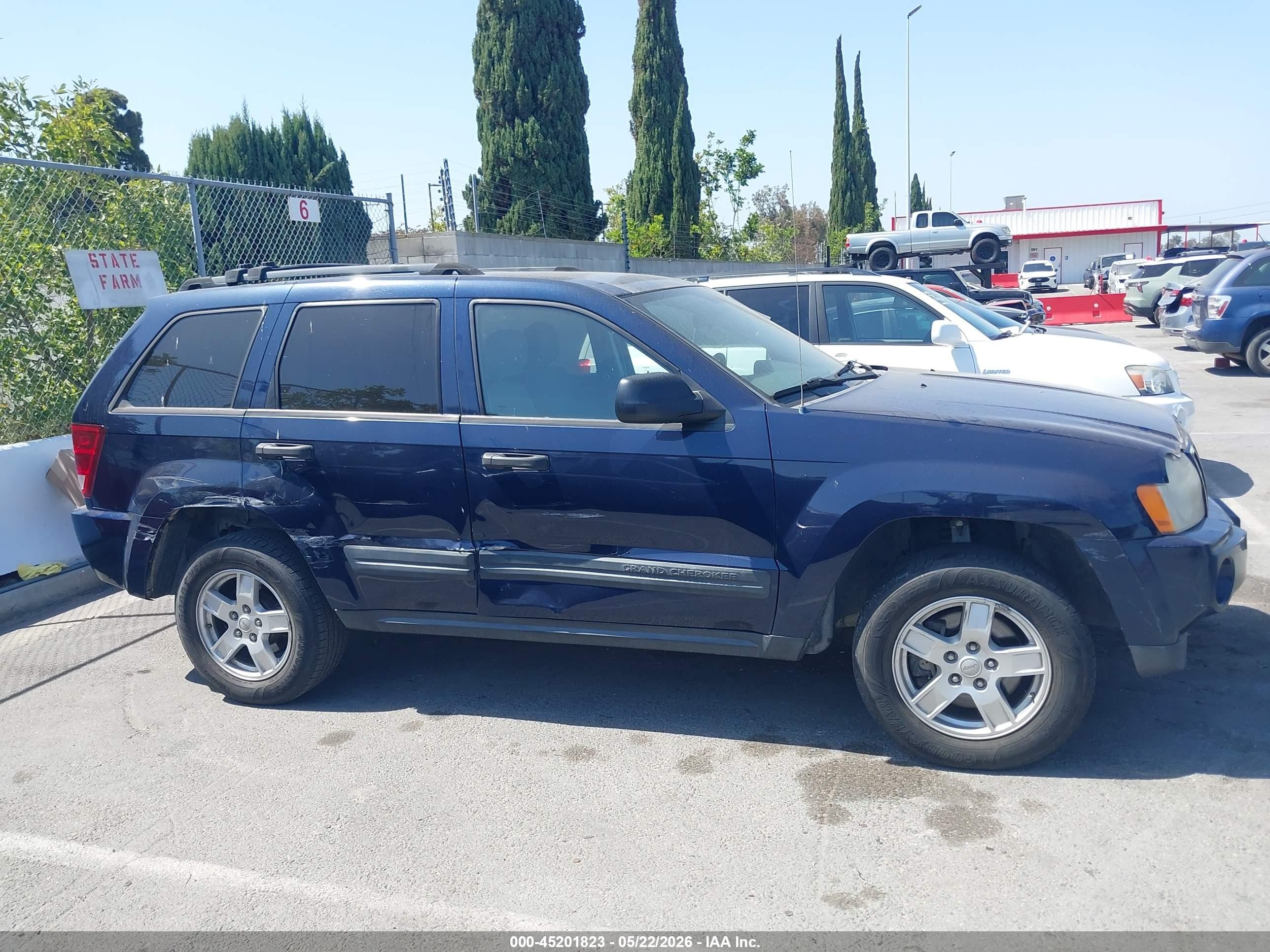 2006 Jeep Grand Cherokee Laredo Blue vin: 1J4GS48KX6C178425