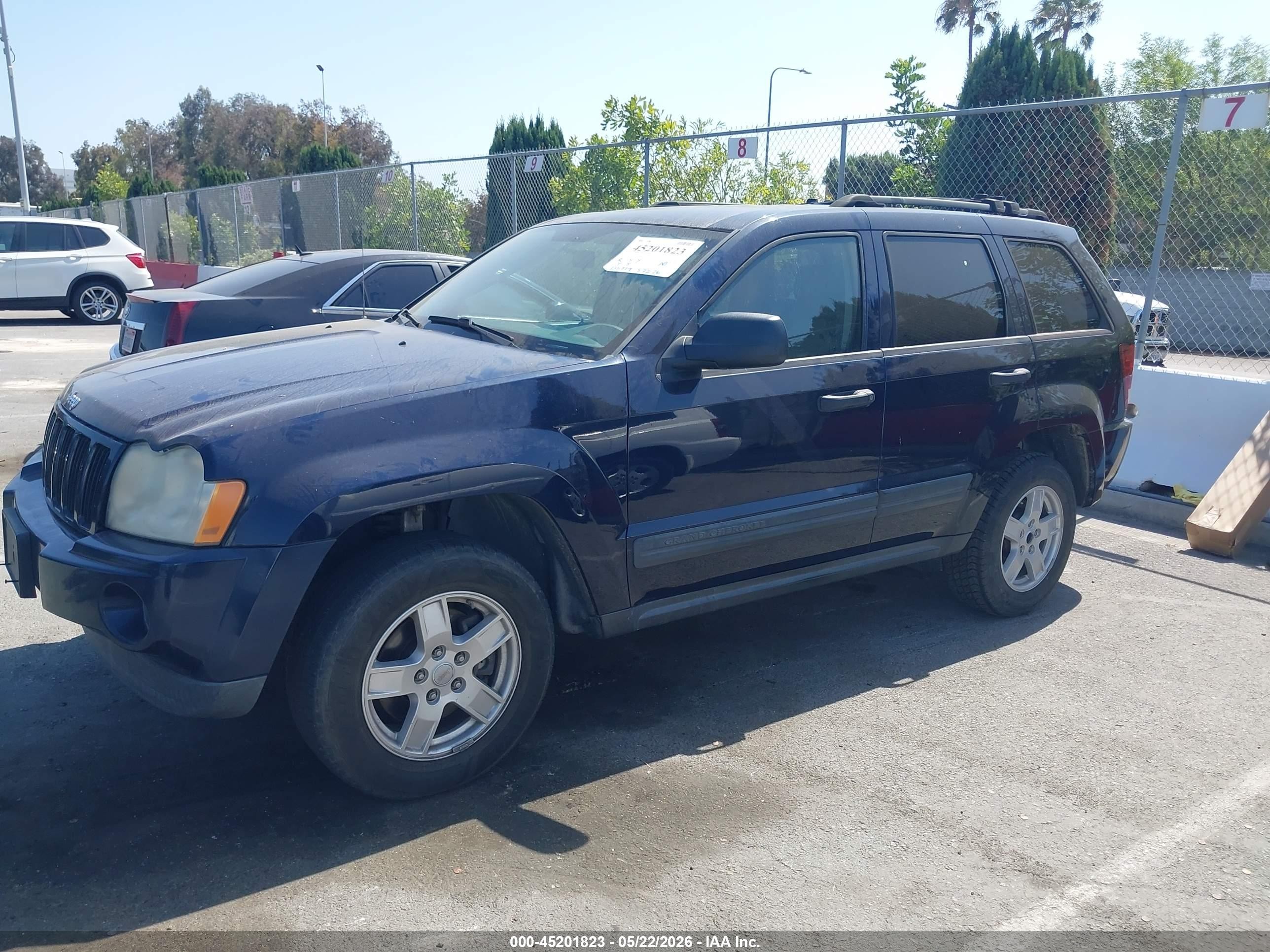 2006 Jeep Grand Cherokee Laredo Blue vin: 1J4GS48KX6C178425