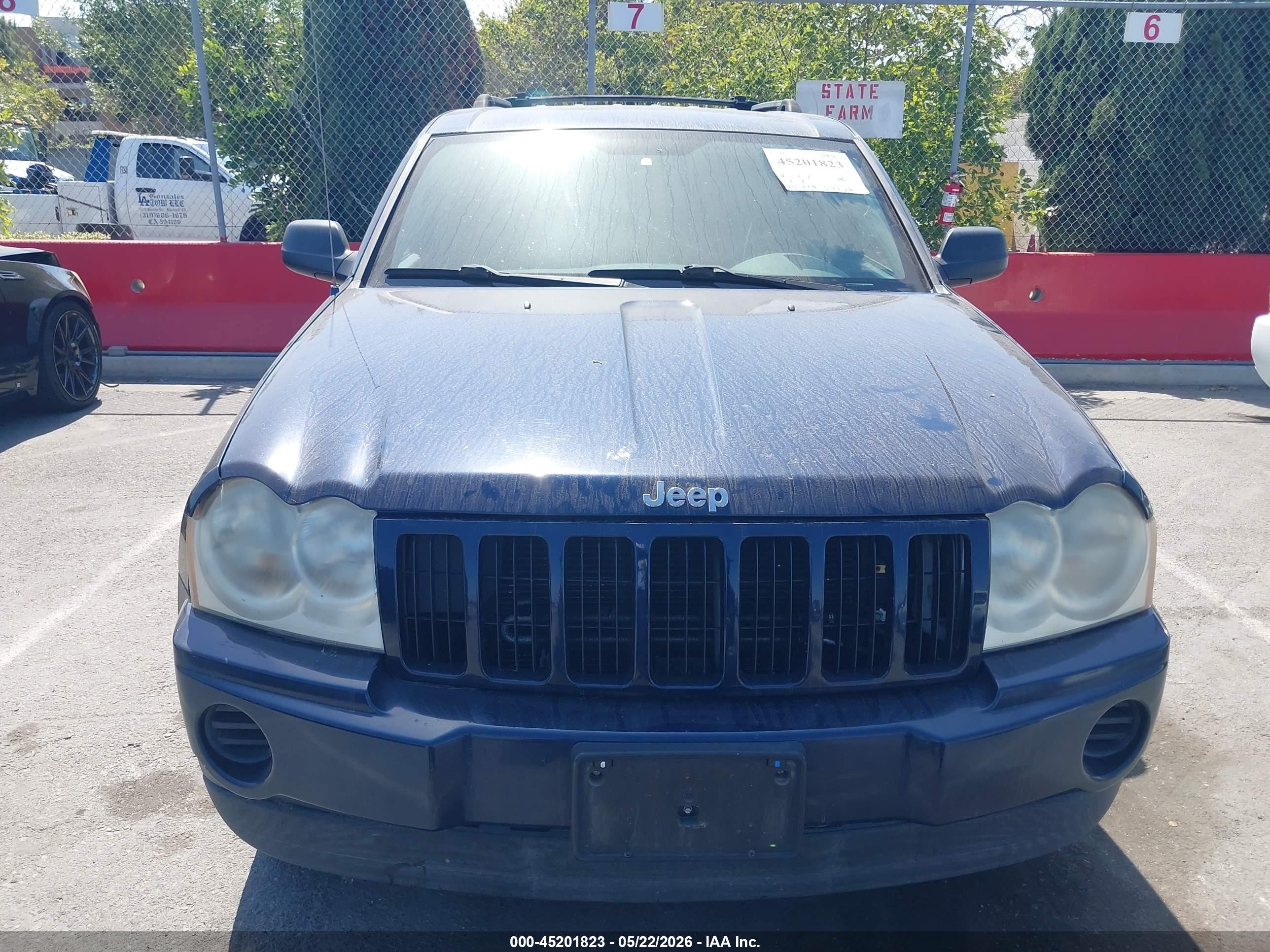 2006 Jeep Grand Cherokee Laredo Blue vin: 1J4GS48KX6C178425