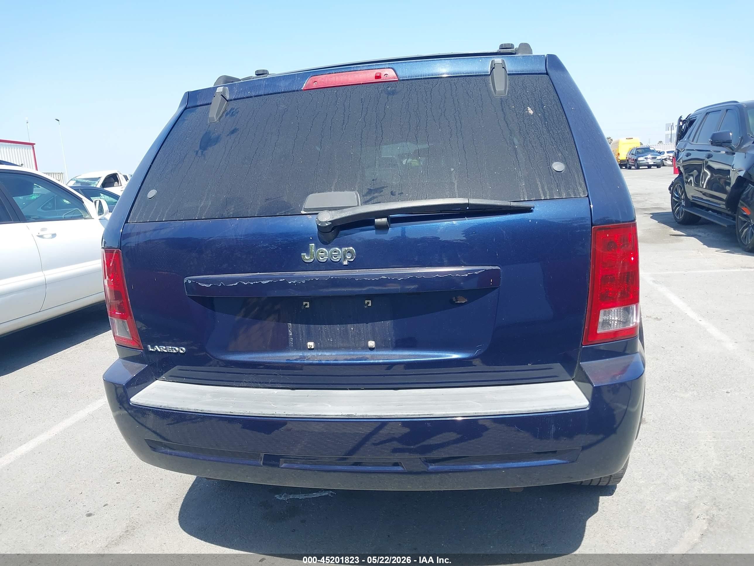 2006 Jeep Grand Cherokee Laredo Blue vin: 1J4GS48KX6C178425