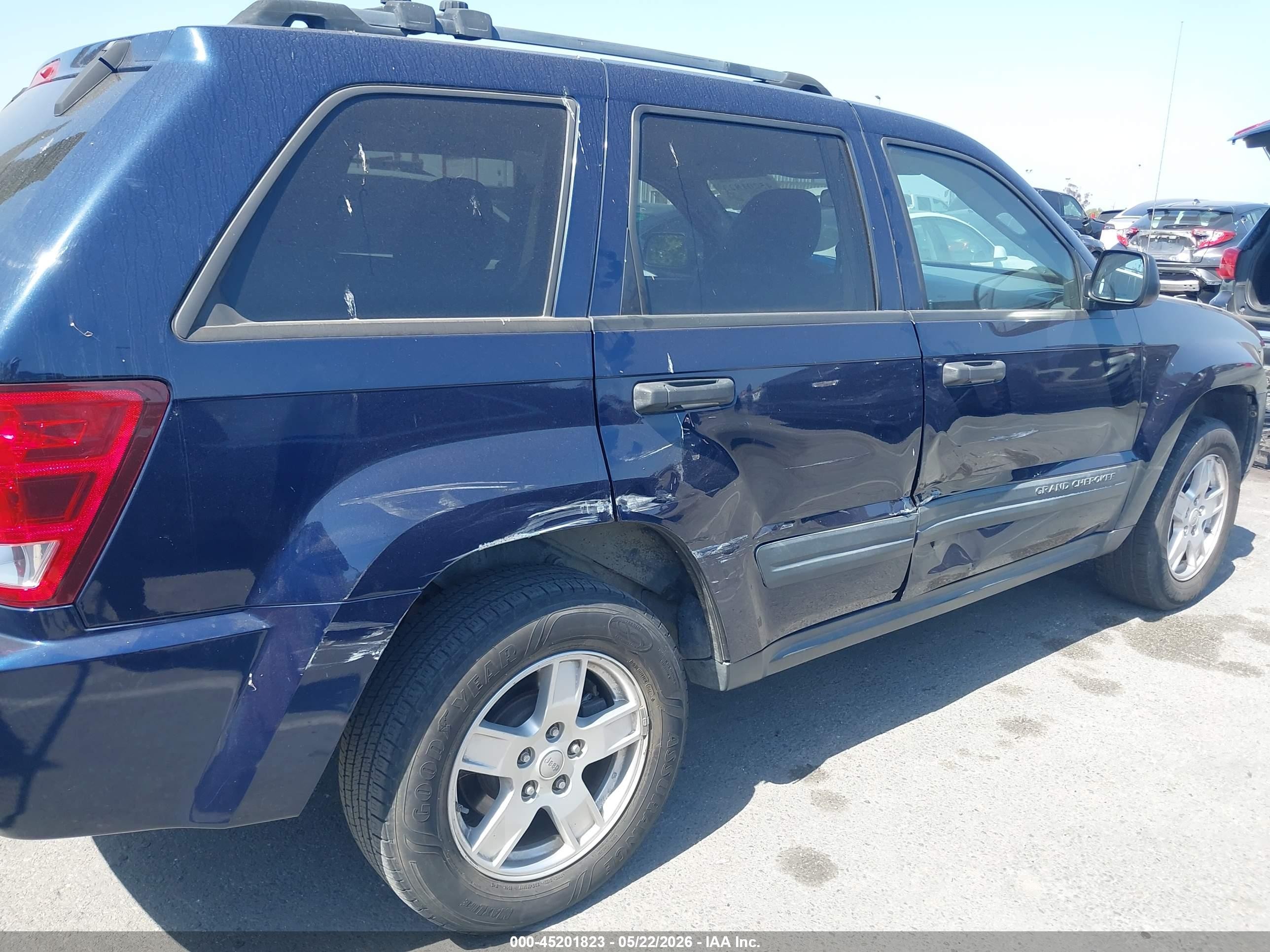 2006 Jeep Grand Cherokee Laredo Blue vin: 1J4GS48KX6C178425
