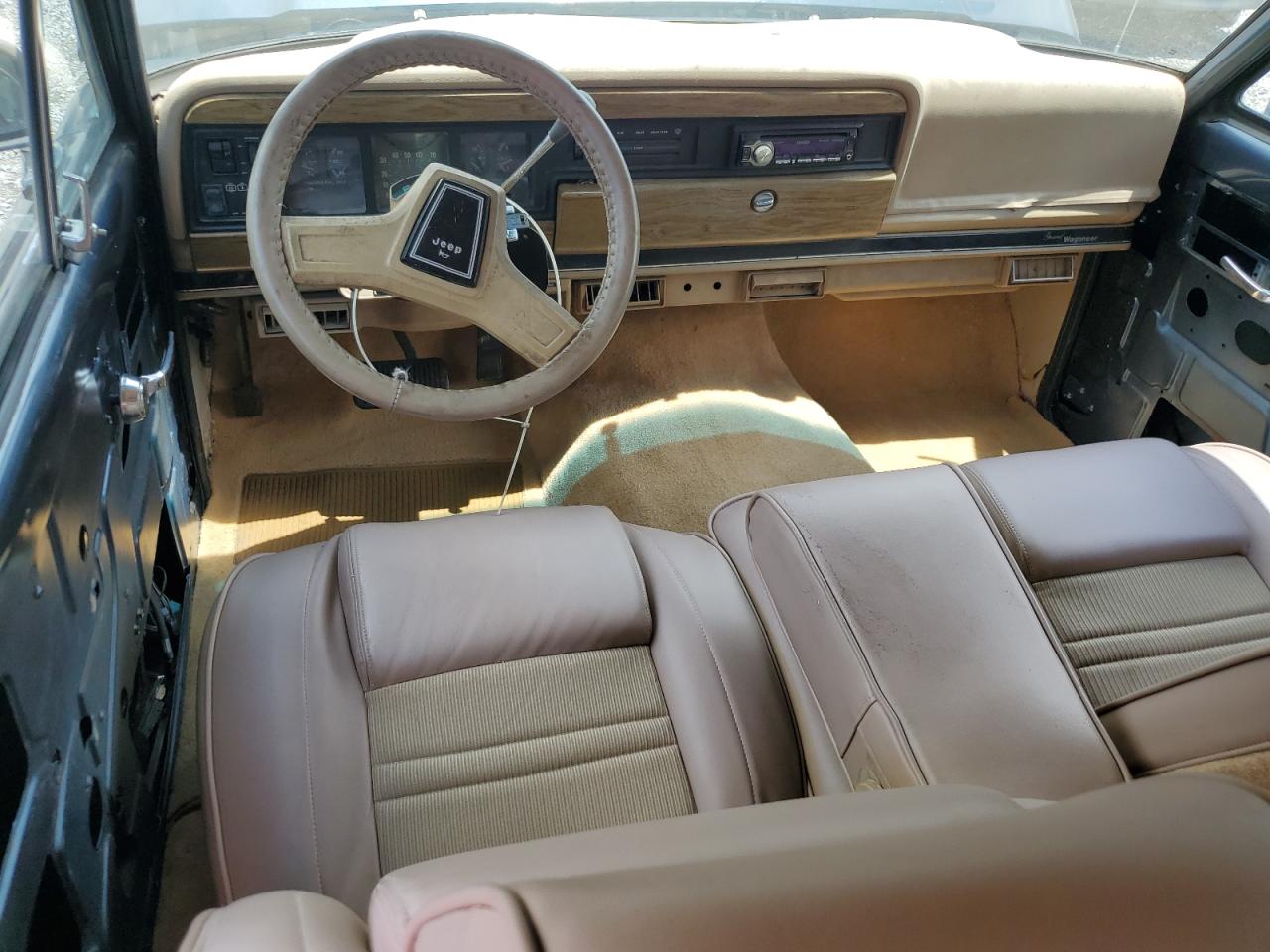 1989 Jeep Grand Wagoneer    Blue vin: 1J4GS5871KP102323