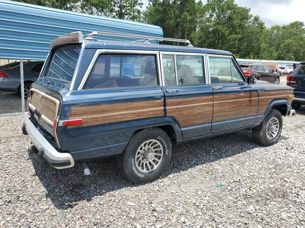 1989 Jeep Grand Wagoneer    Blue vin: 1J4GS5871KP102323