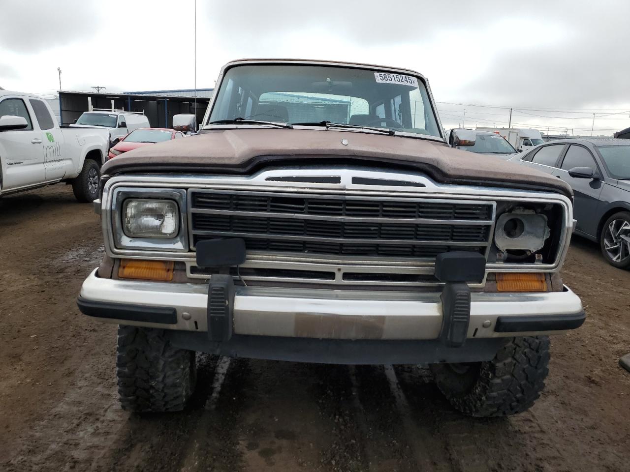 1989 Jeep Grand Wagoneer Two Tone vin: 1J4GS5872KP100998