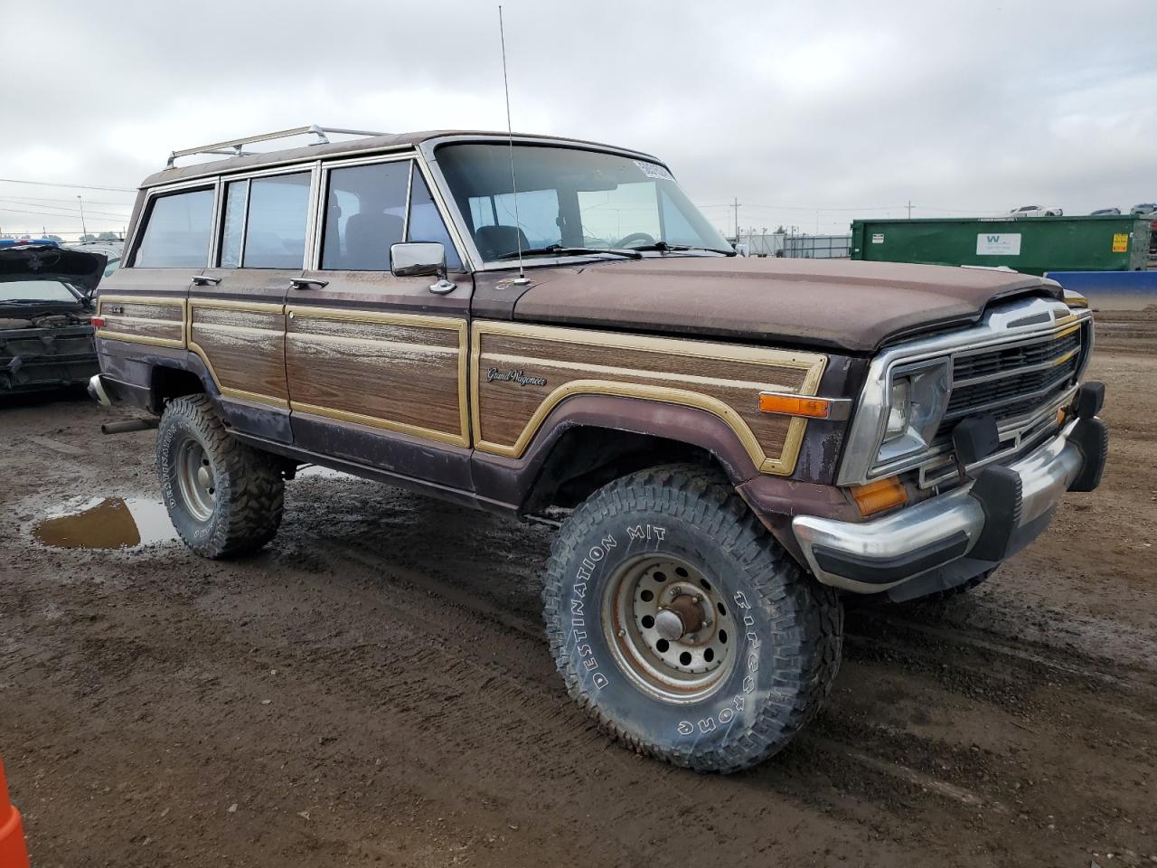 1989 Jeep Grand Wagoneer Two Tone vin: 1J4GS5872KP100998