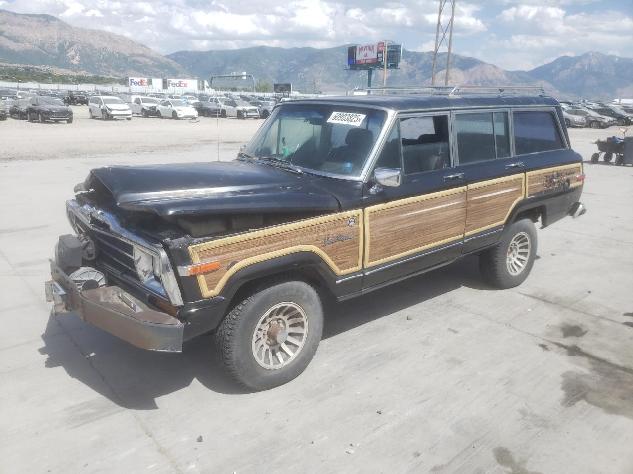 1989 Jeep Grand Wagoneer    Black vin: 1J4GS5875KP106035