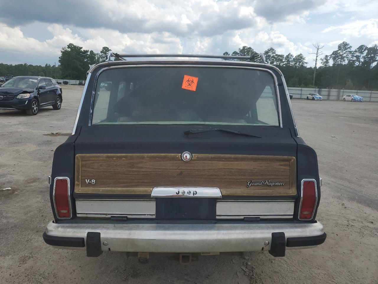 1989 Jeep Grand Wagoneer    Blue vin: 1J4GS5876KP100776