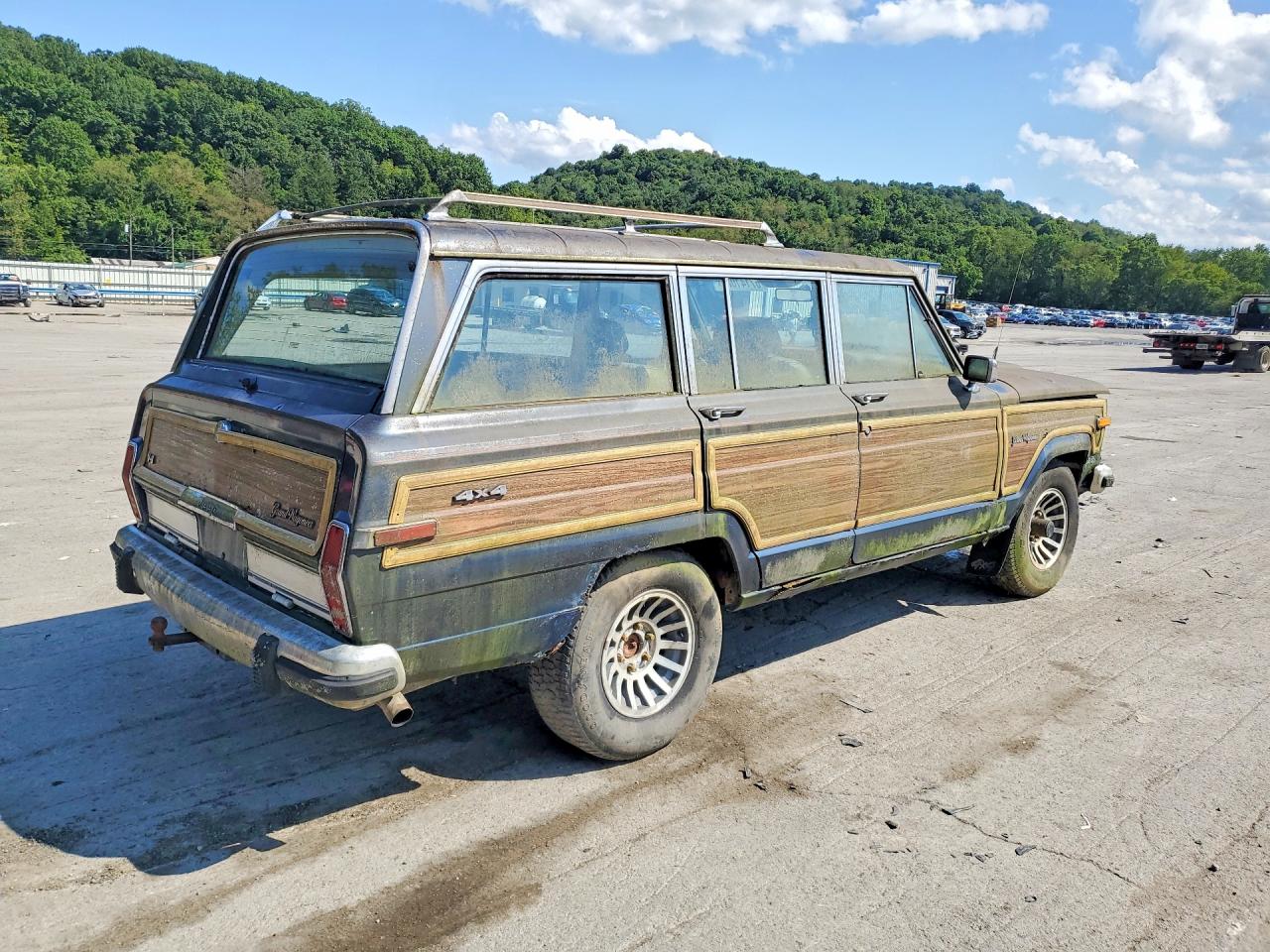 1989 Jeep Grand Wagoneer Двухцветный vin: 1J4GS5878KP108622