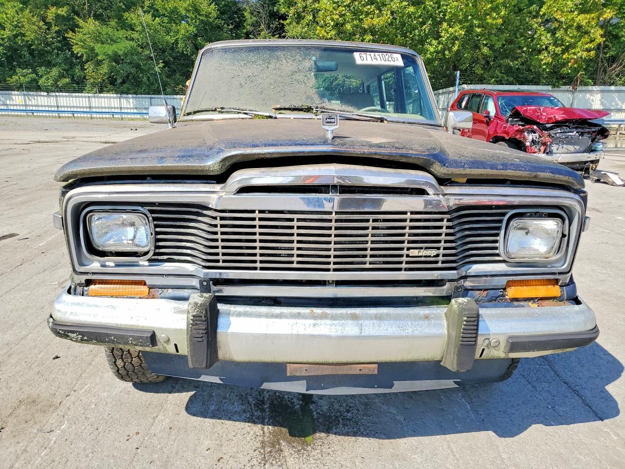 1989 Jeep Grand Wagoneer Двухцветный vin: 1J4GS5878KP108622