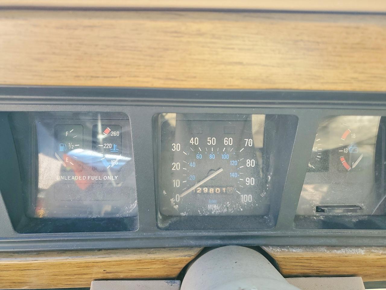1989 Jeep Grand Wagoneer Двухцветный vin: 1J4GS5878KP108622