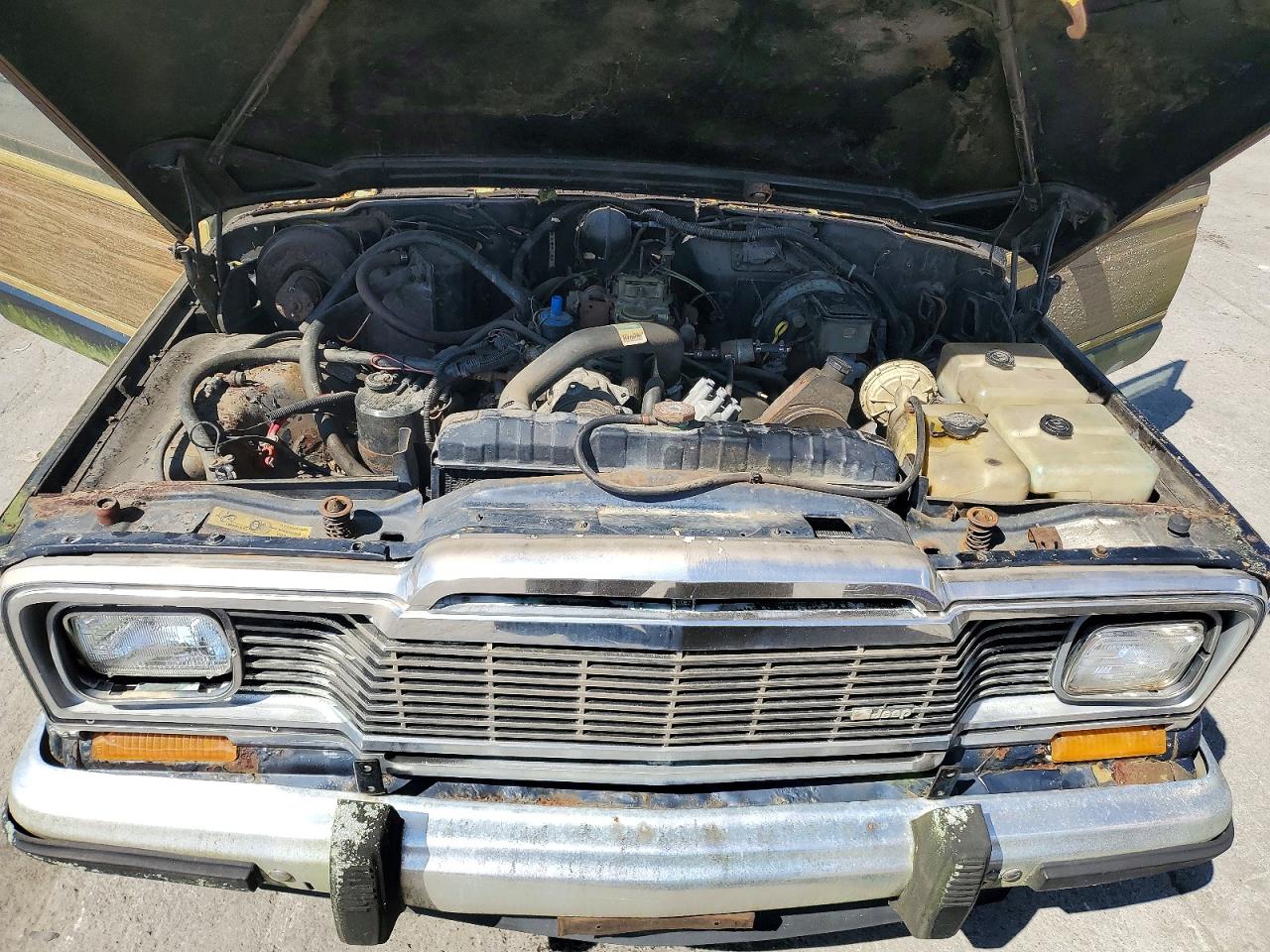 1989 Jeep Grand Wagoneer Двухцветный vin: 1J4GS5878KP108622