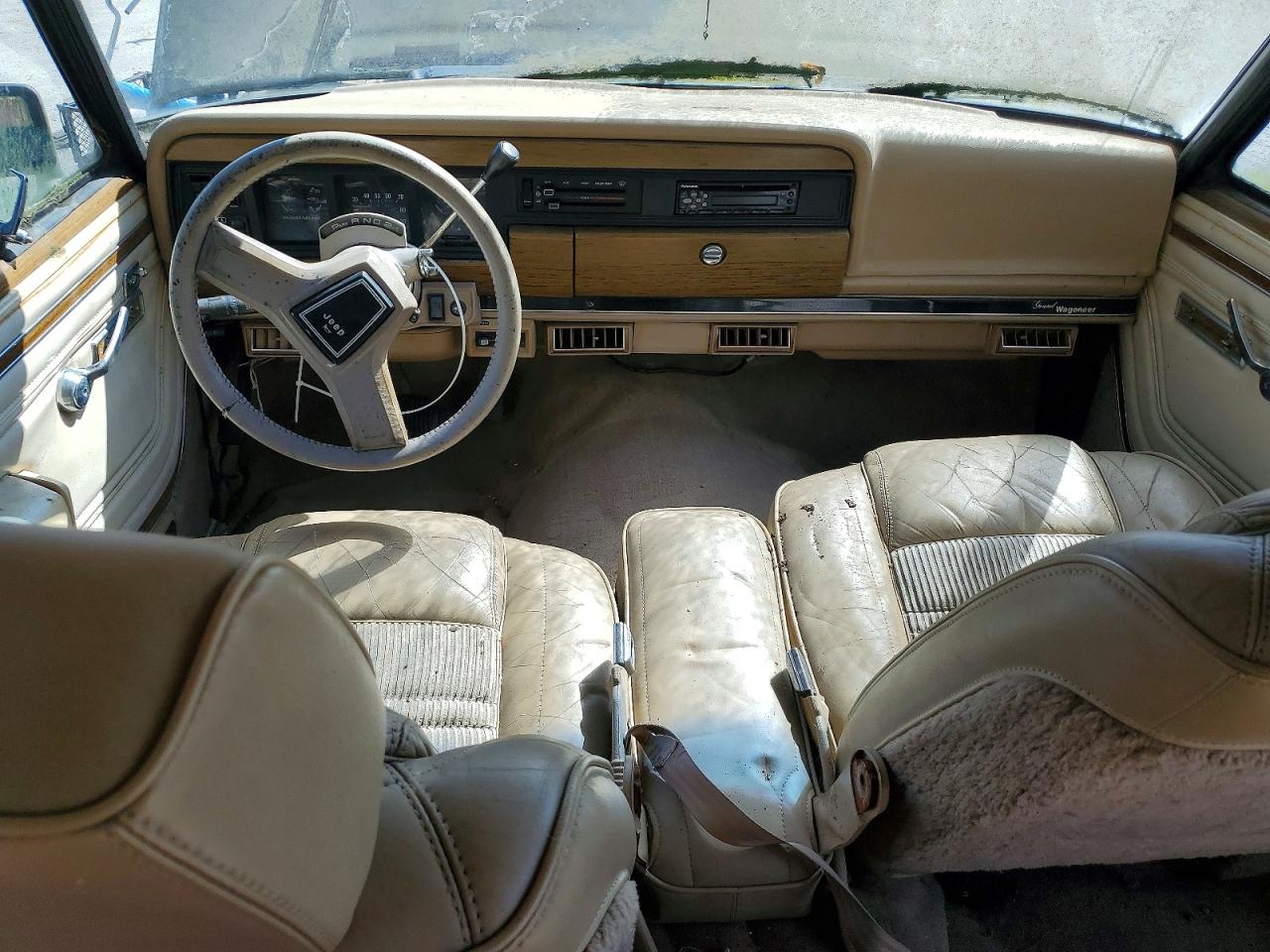 1989 Jeep Grand Wagoneer Двухцветный vin: 1J4GS5878KP108622