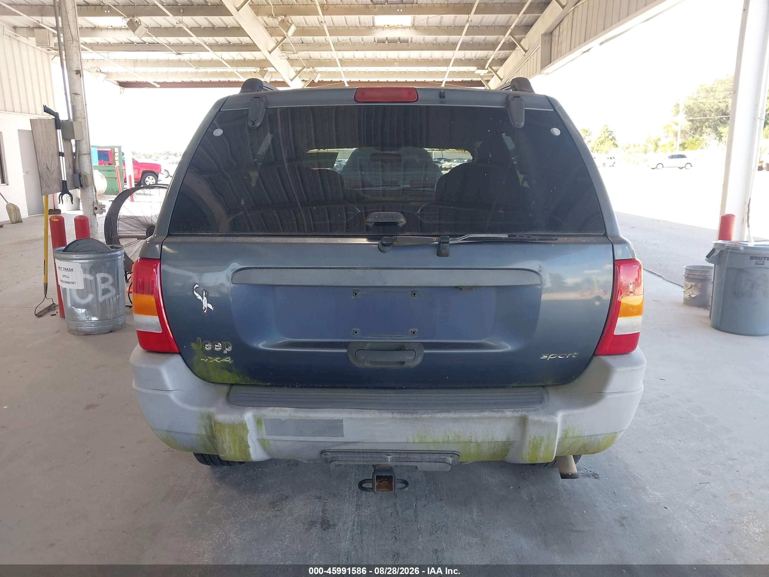 2002 Jeep Grand Cherokee Sport Green vin: 1J4GW38S02C181830