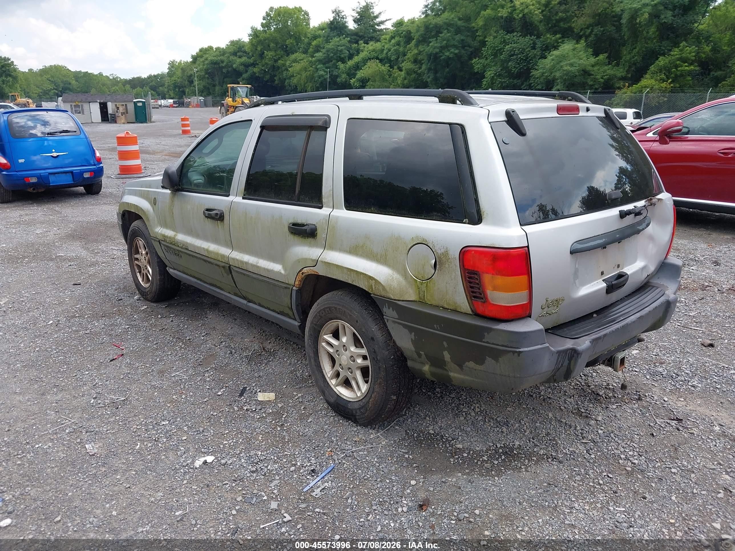 2004 Jeep Grand Cherokee   Серебряный vin: 1J4GW48574C427605