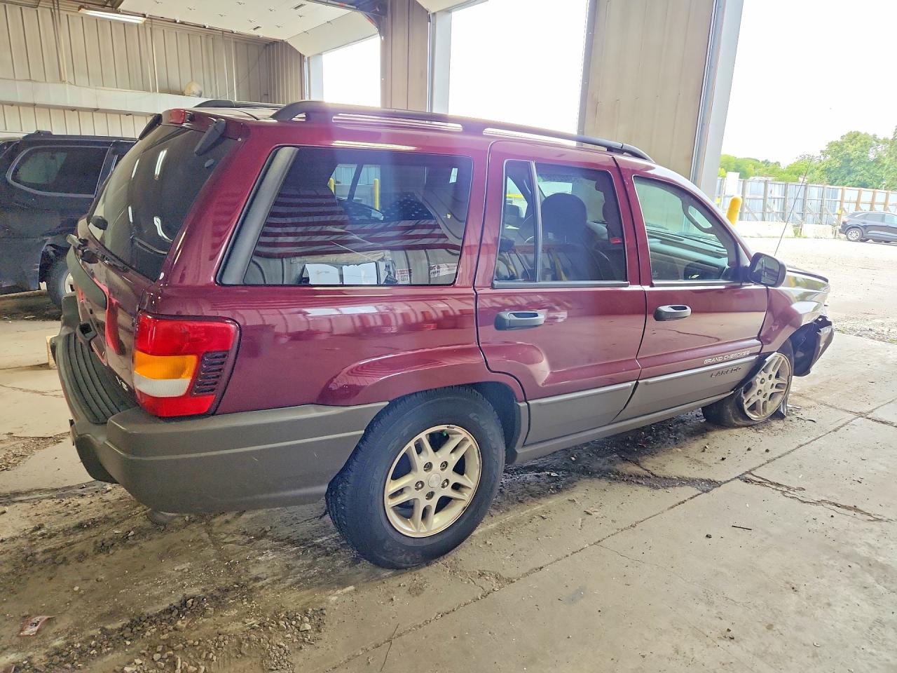 2003 Jeep Grand Cherokee Laredo Red vin: 1J4GW48N23C540077