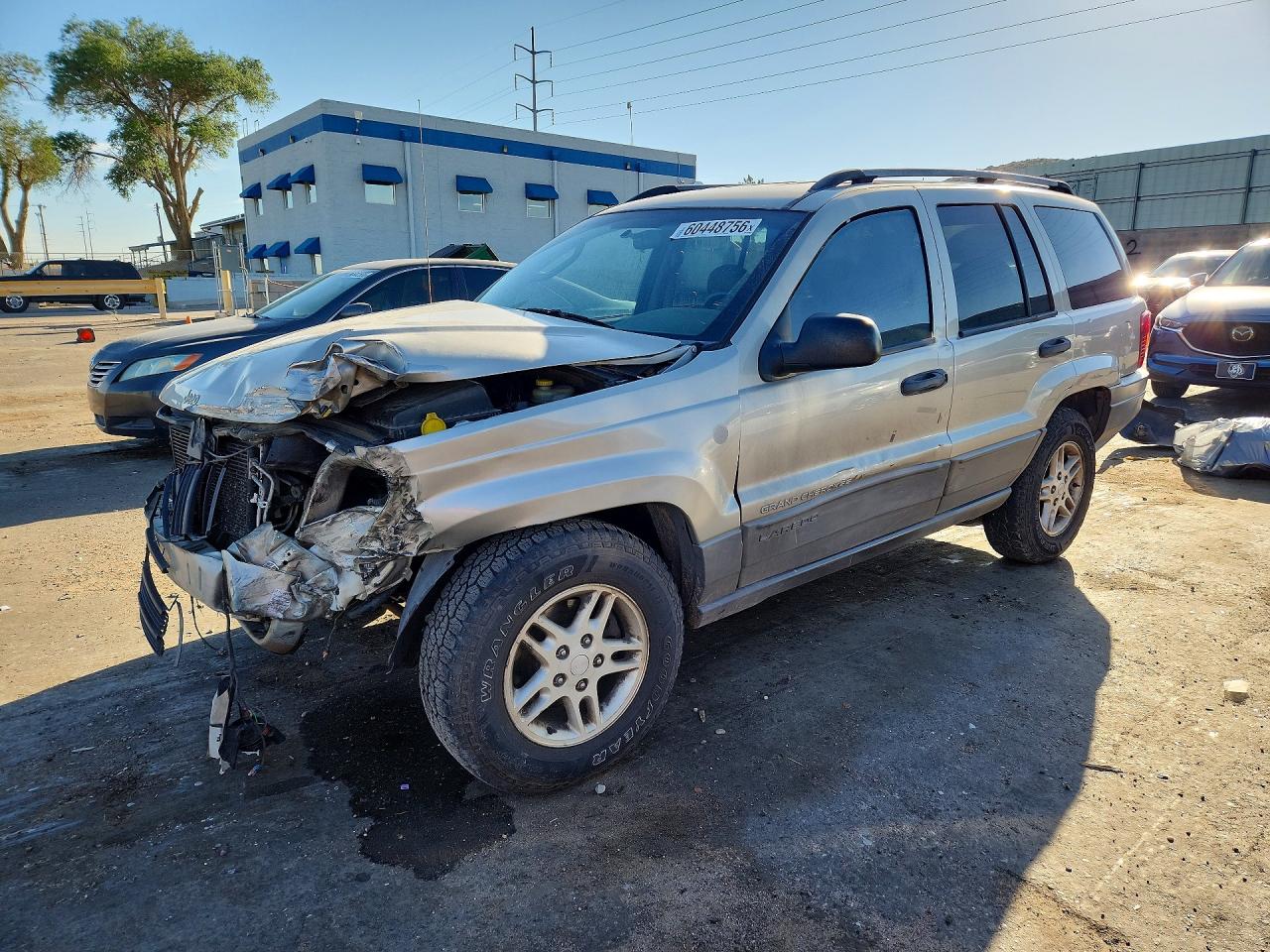 2004 Jeep Grand Cherokee Cream vin: 1J4GW48N24C348028