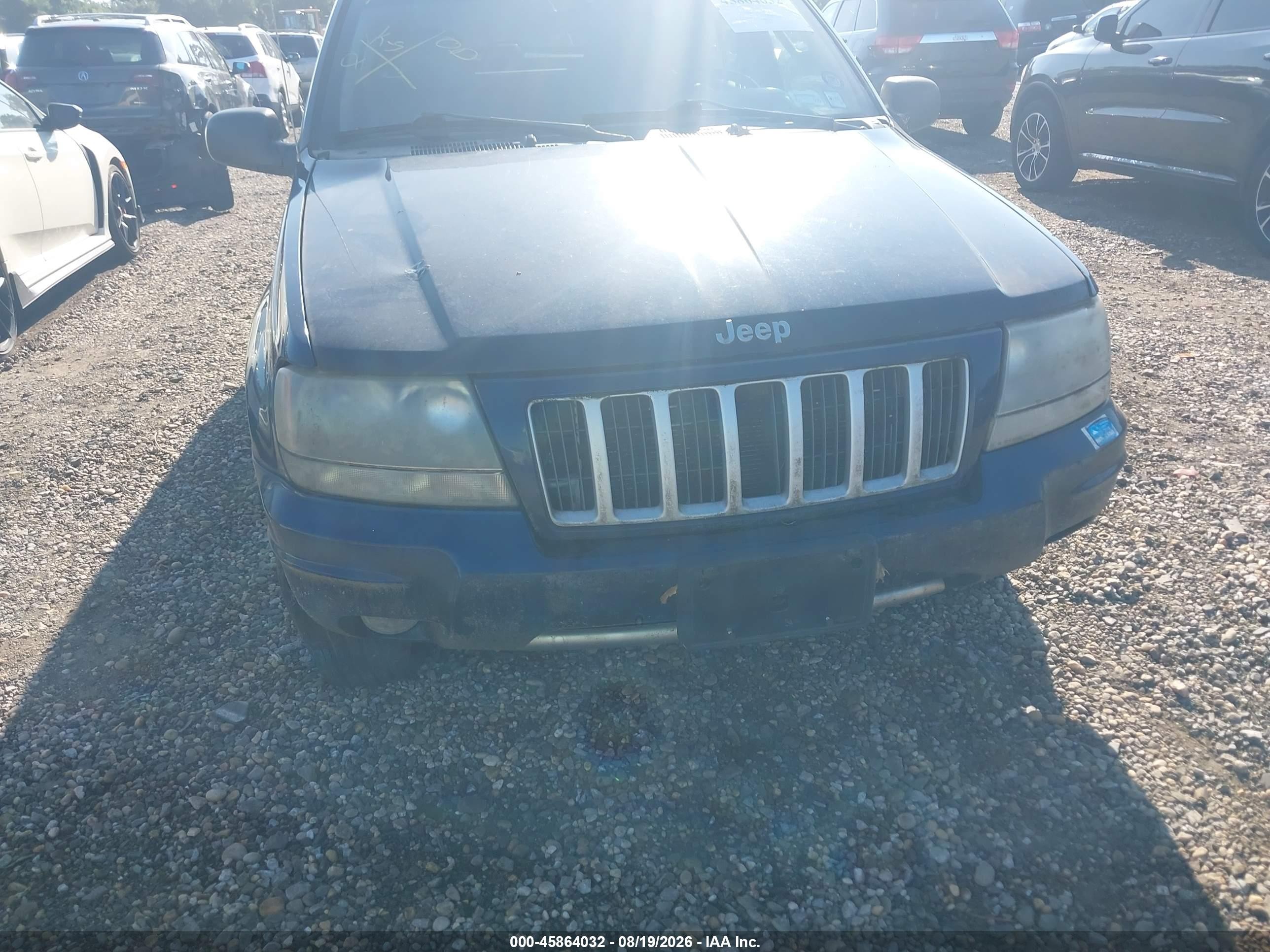 2004 Jeep Grand Cherokee Laredo Blue vin: 1J4GW48N24C407983