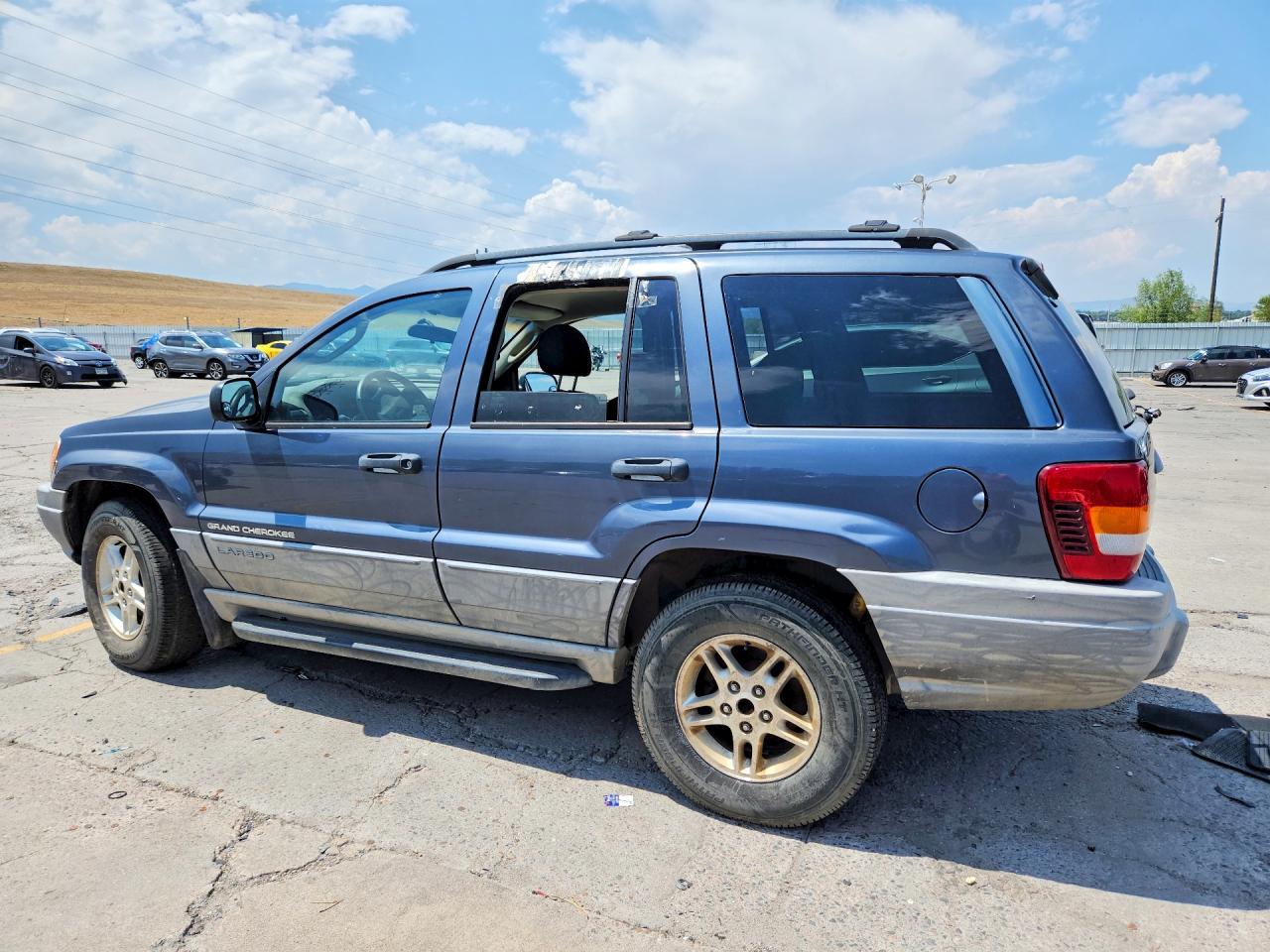 2002 Jeep Grand Cherokee Blue vin: 1J4GW48N32C209684
