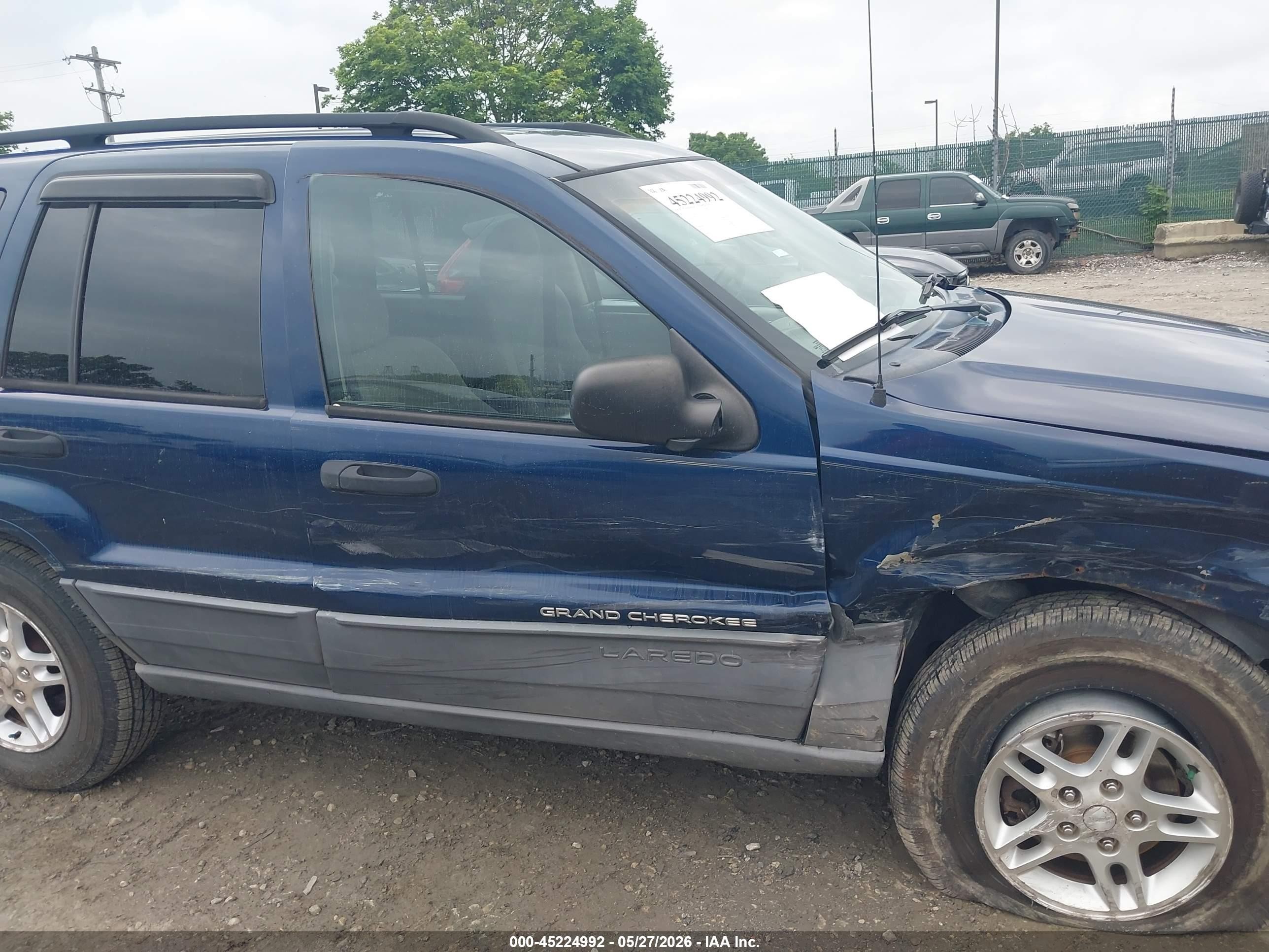 2002 Jeep Grand Cherokee Laredo Dark Blue vin: 1J4GW48N32C272722