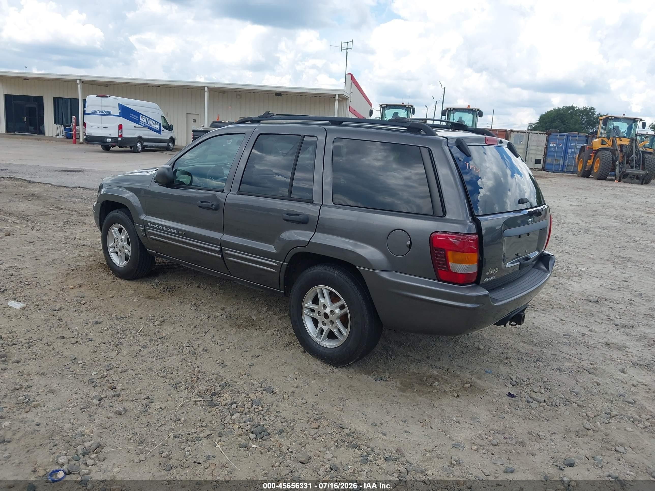 2004 Jeep Grand Cherokee Laredo Gray vin: 1J4GW48N44C319419