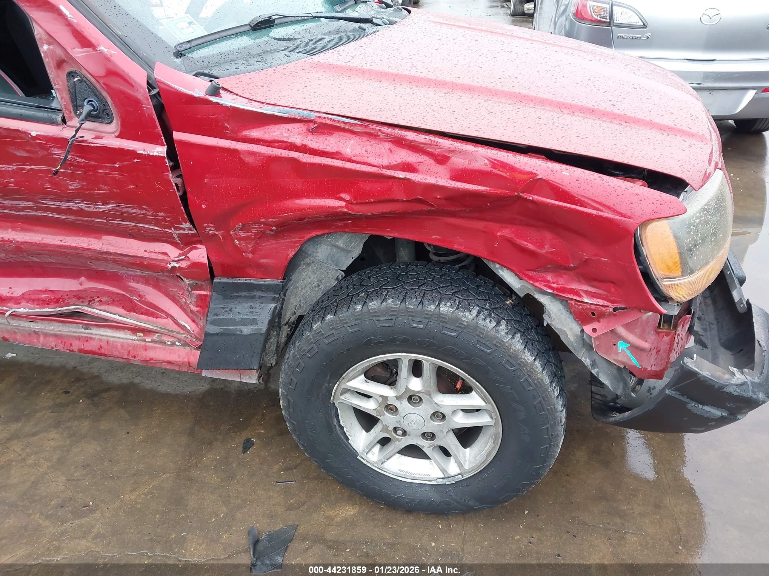 2004 Jeep Grand Cherokee Laredo Red vin: 1J4GW48N44C421285