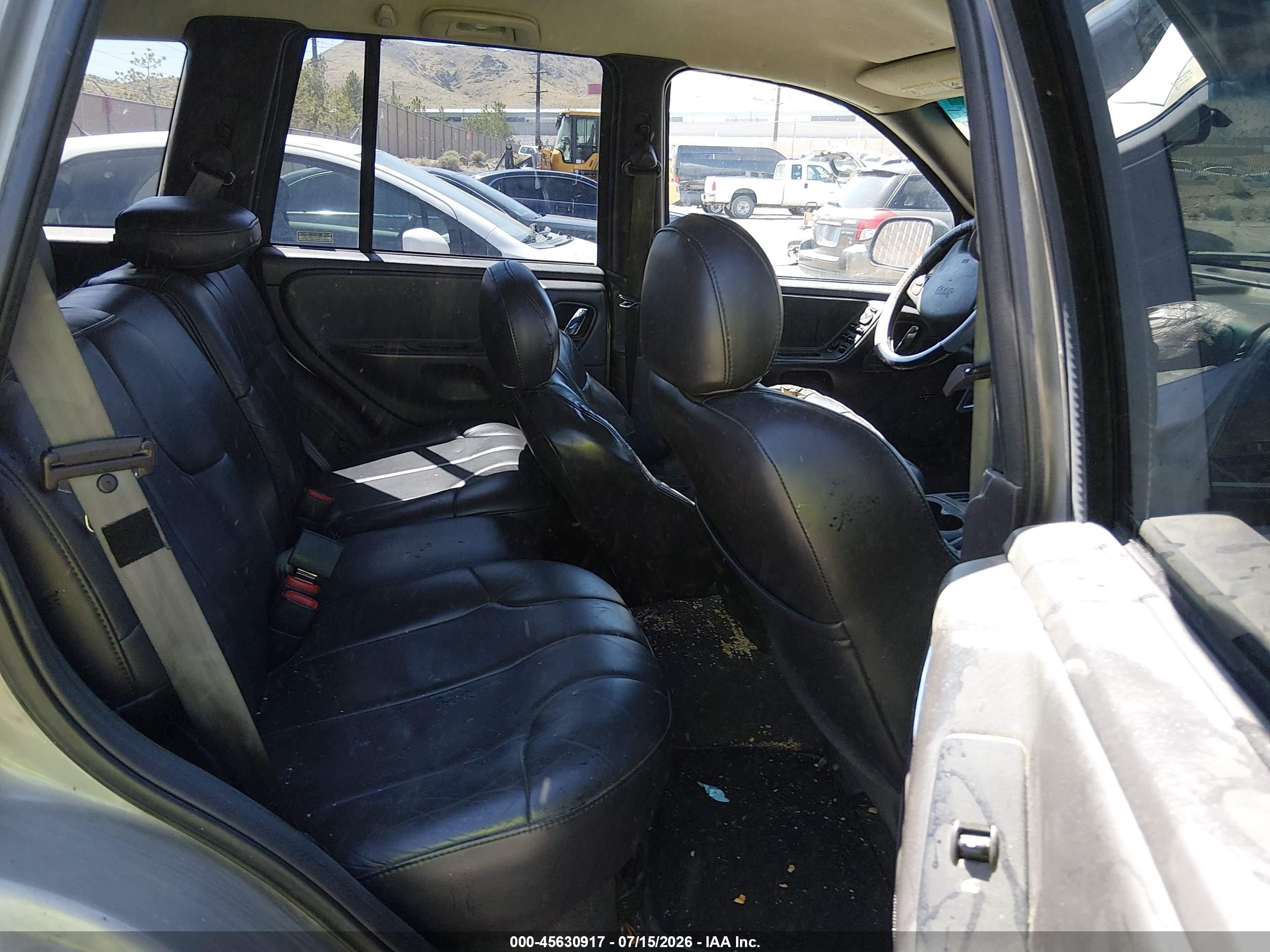 2000 Jeep Grand Cherokee Laredo Коричневый vin: 1J4GW48N7YC285515