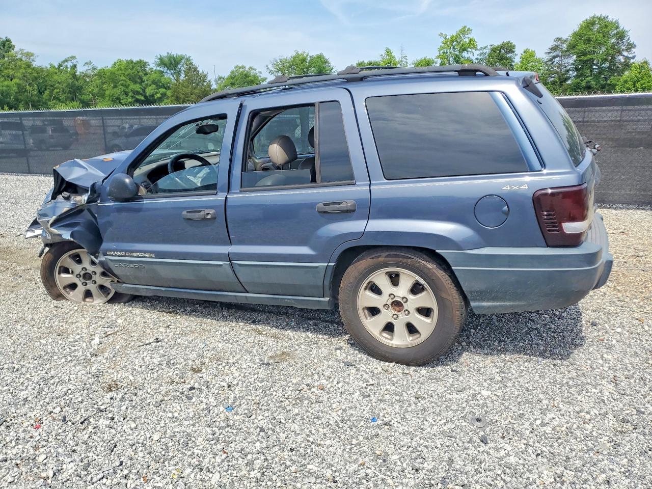 2001 Jeep Grand Cherokee Laredo Blue vin: 1J4GW48N81C603289