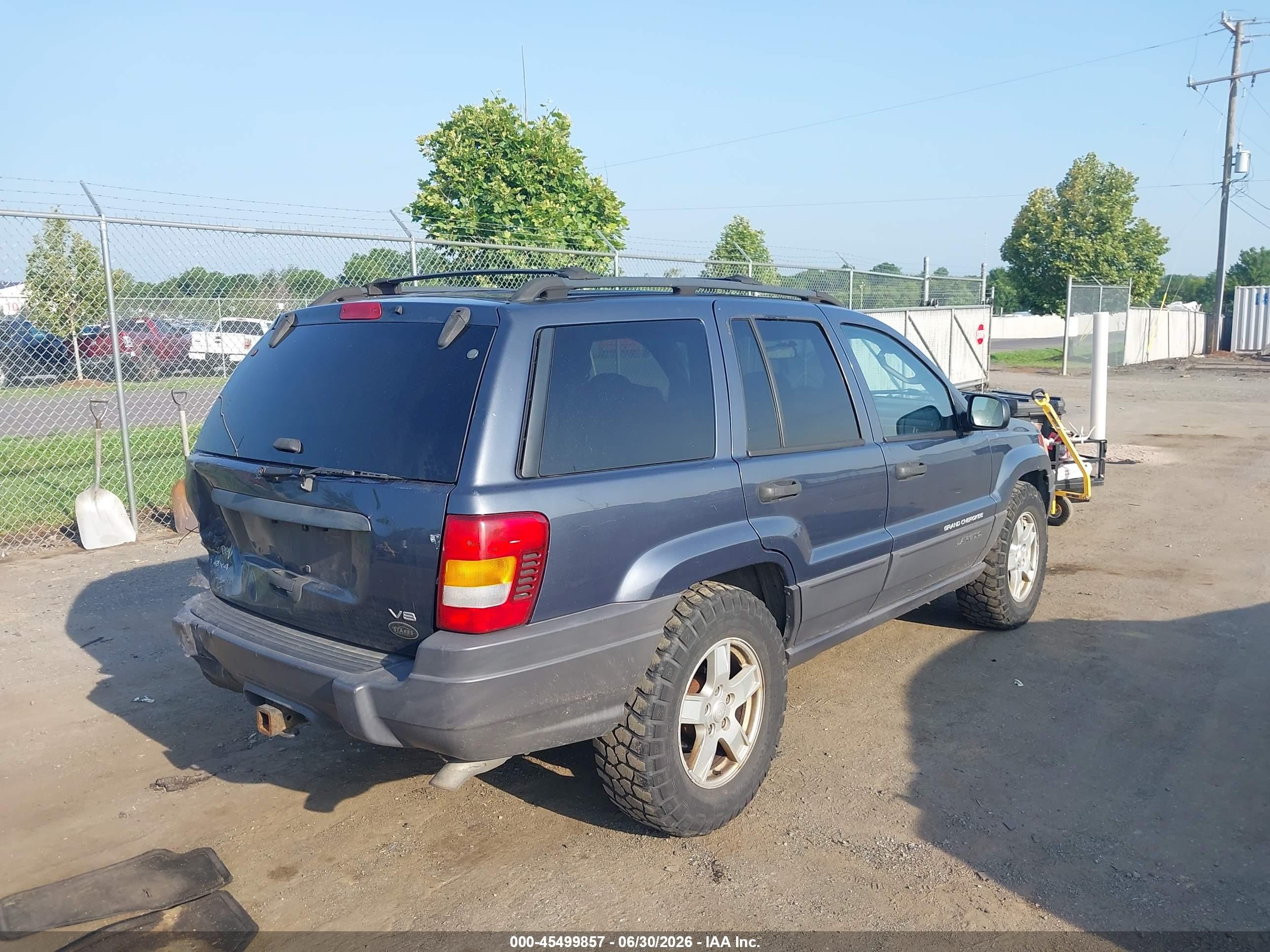 2004 Jeep Grand Cherokee Laredo Blue vin: 1J4GW48NX4C356765