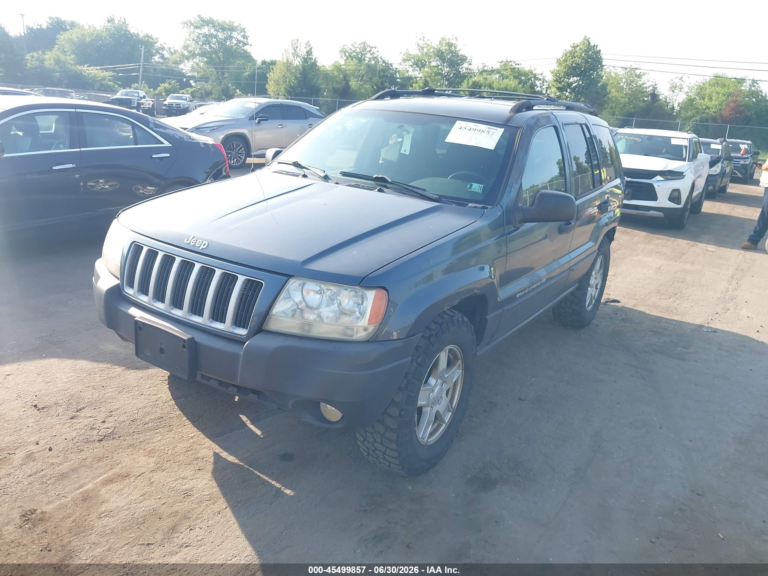2004 Jeep Grand Cherokee Laredo Blue vin: 1J4GW48NX4C356765
