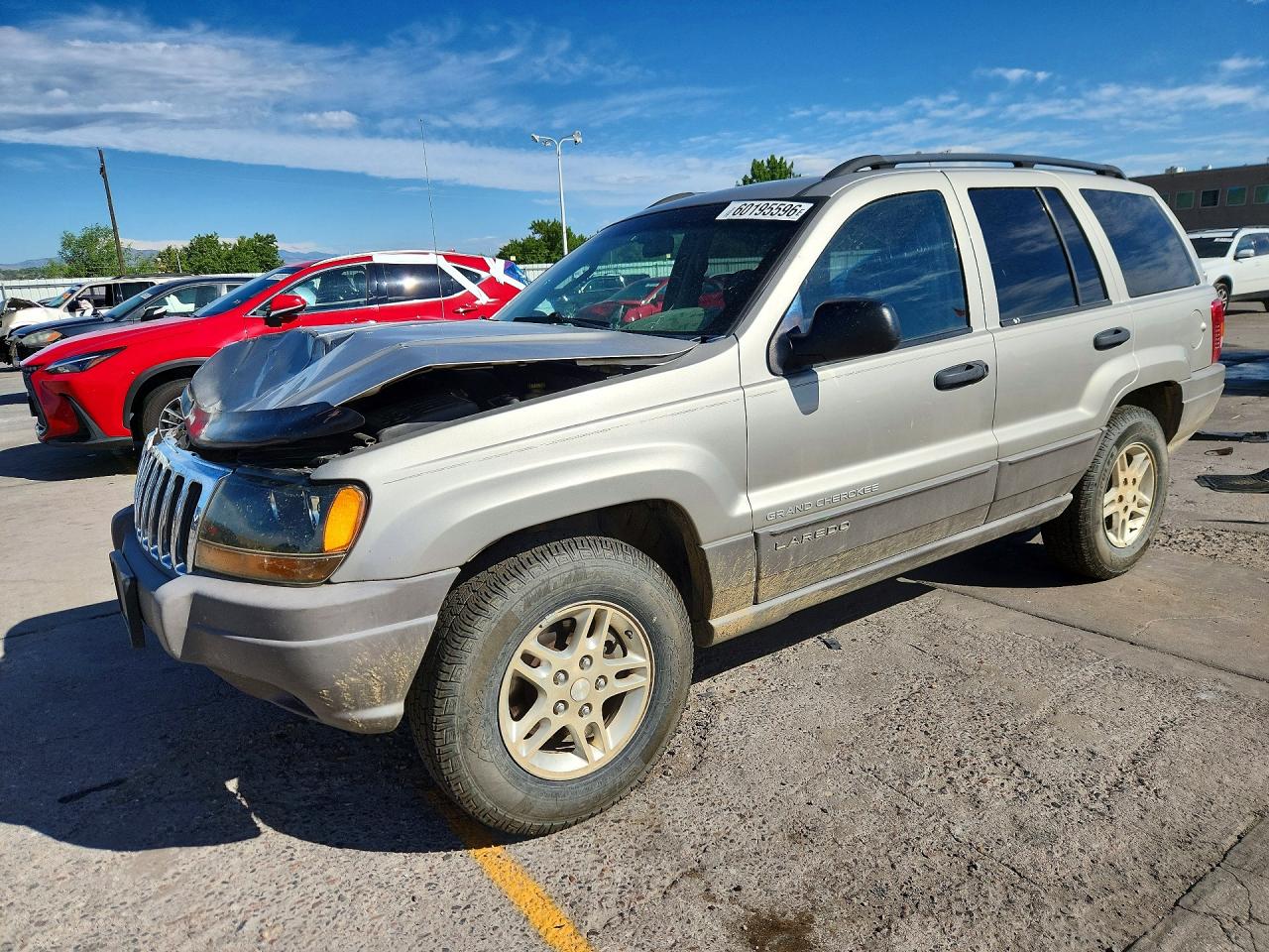 2003 Jeep Grand Cherokee Laredo Gray vin: 1J4GW48S03C536020