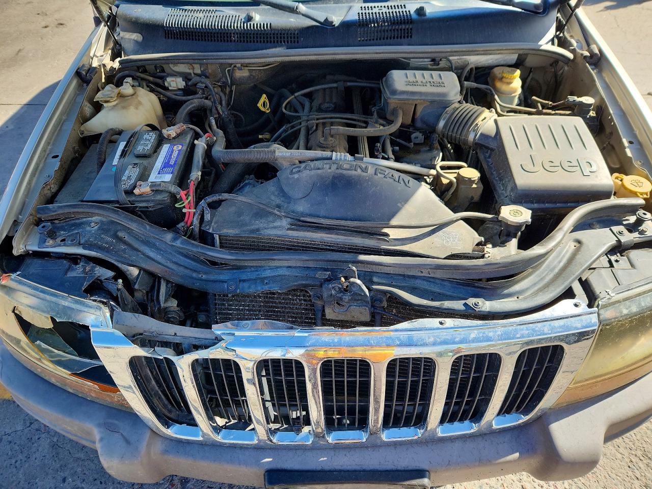 2003 Jeep Grand Cherokee Laredo Gray vin: 1J4GW48S03C536020