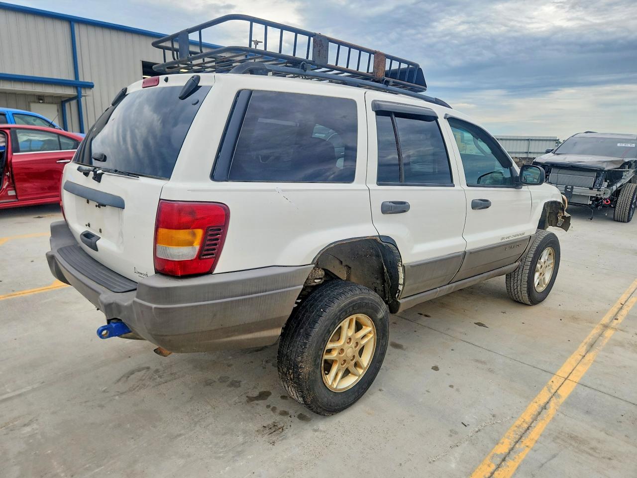 2003 Jeep Grand Cherokee Laredo White vin: 1J4GW48S03C559121