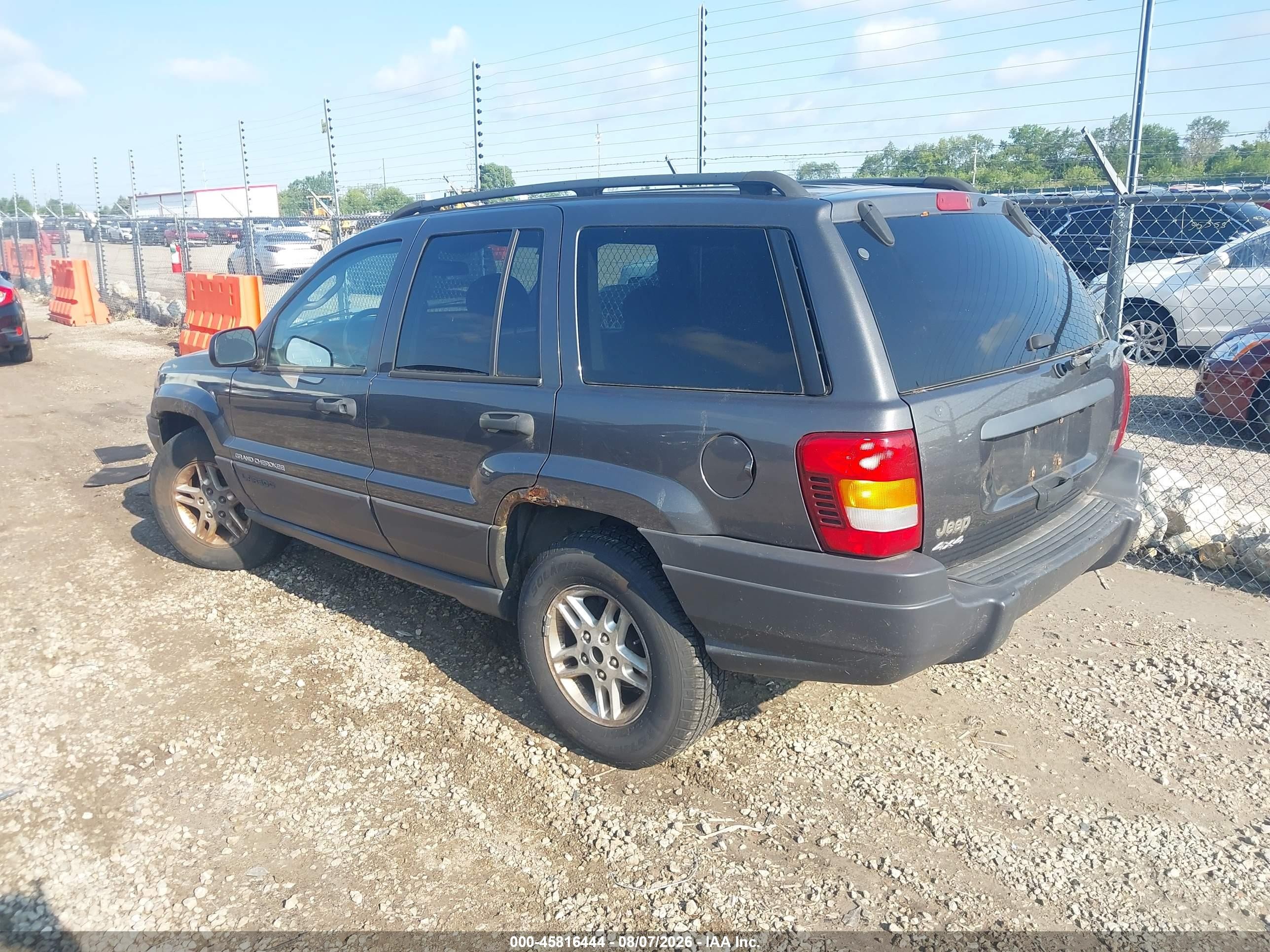 2003 Jeep Grand Cherokee Laredo Бежевый vin: 1J4GW48S03C604266