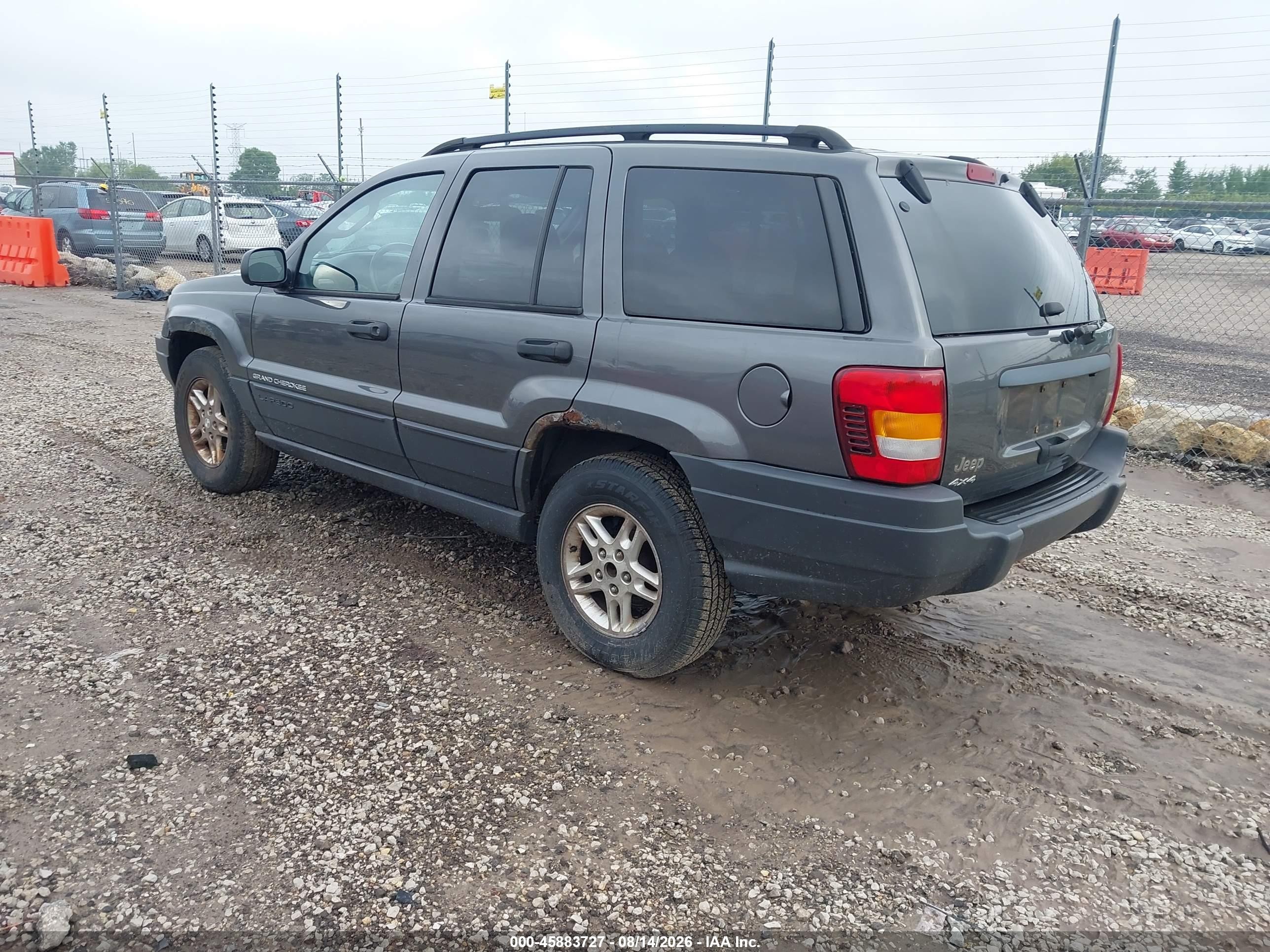 2003 Jeep Grand Cherokee Laredo Gray vin: 1J4GW48S03C604266