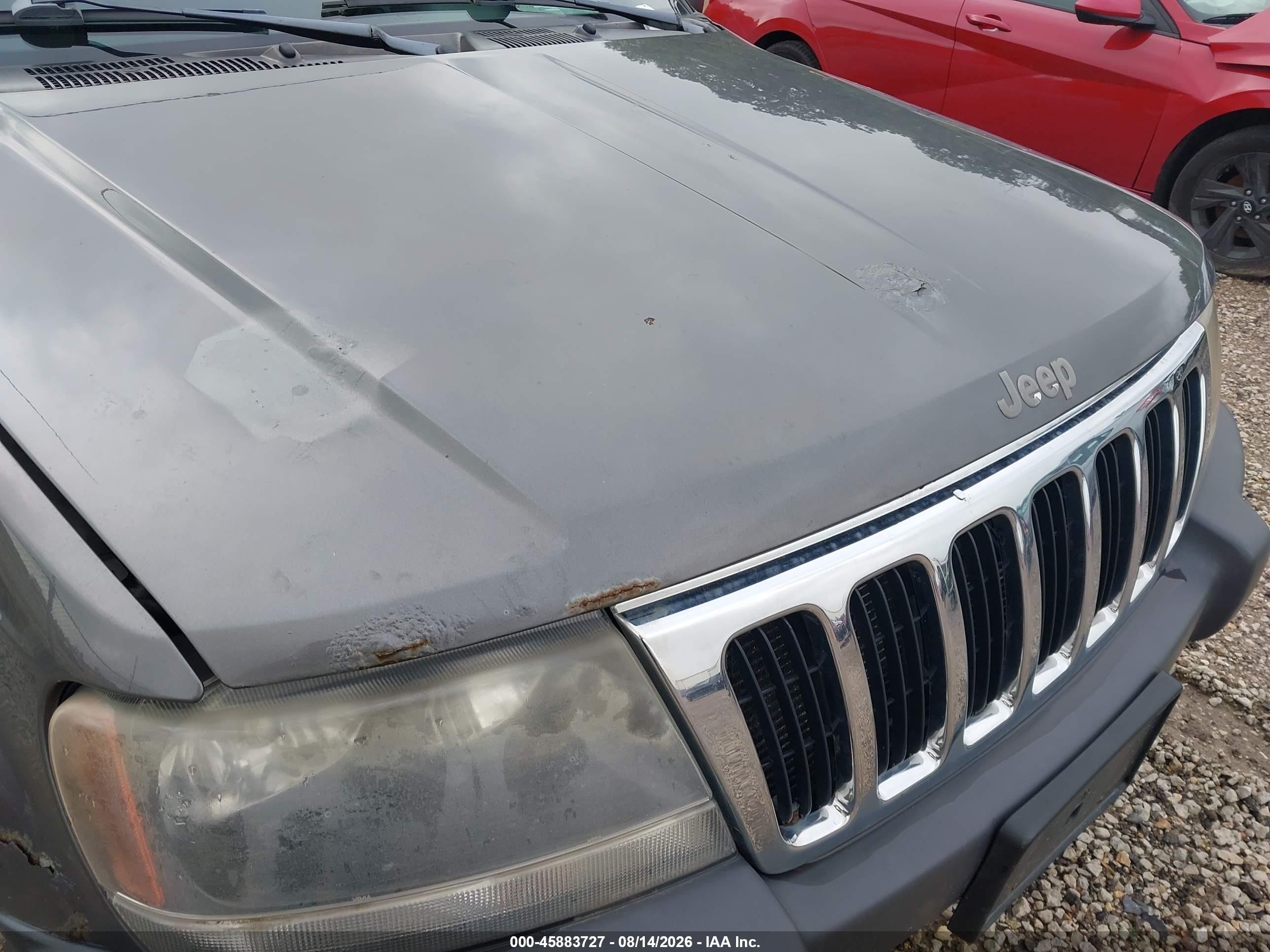 2003 Jeep Grand Cherokee Laredo Gray vin: 1J4GW48S03C604266