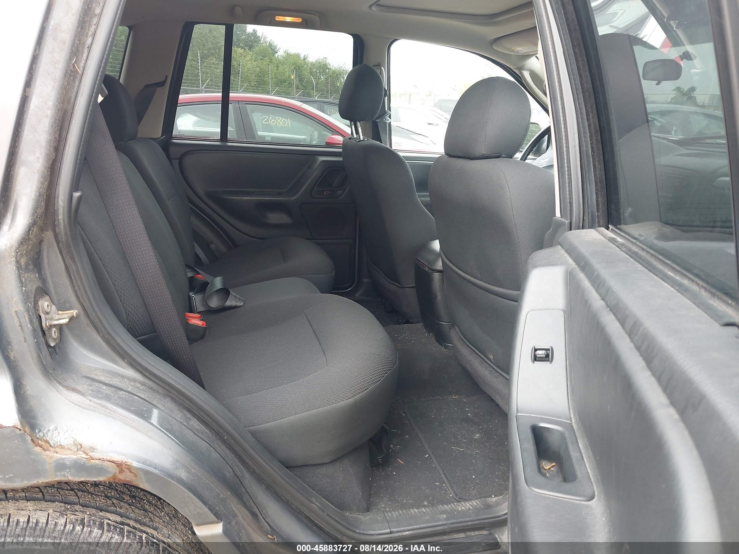 2003 Jeep Grand Cherokee Laredo Gray vin: 1J4GW48S03C604266
