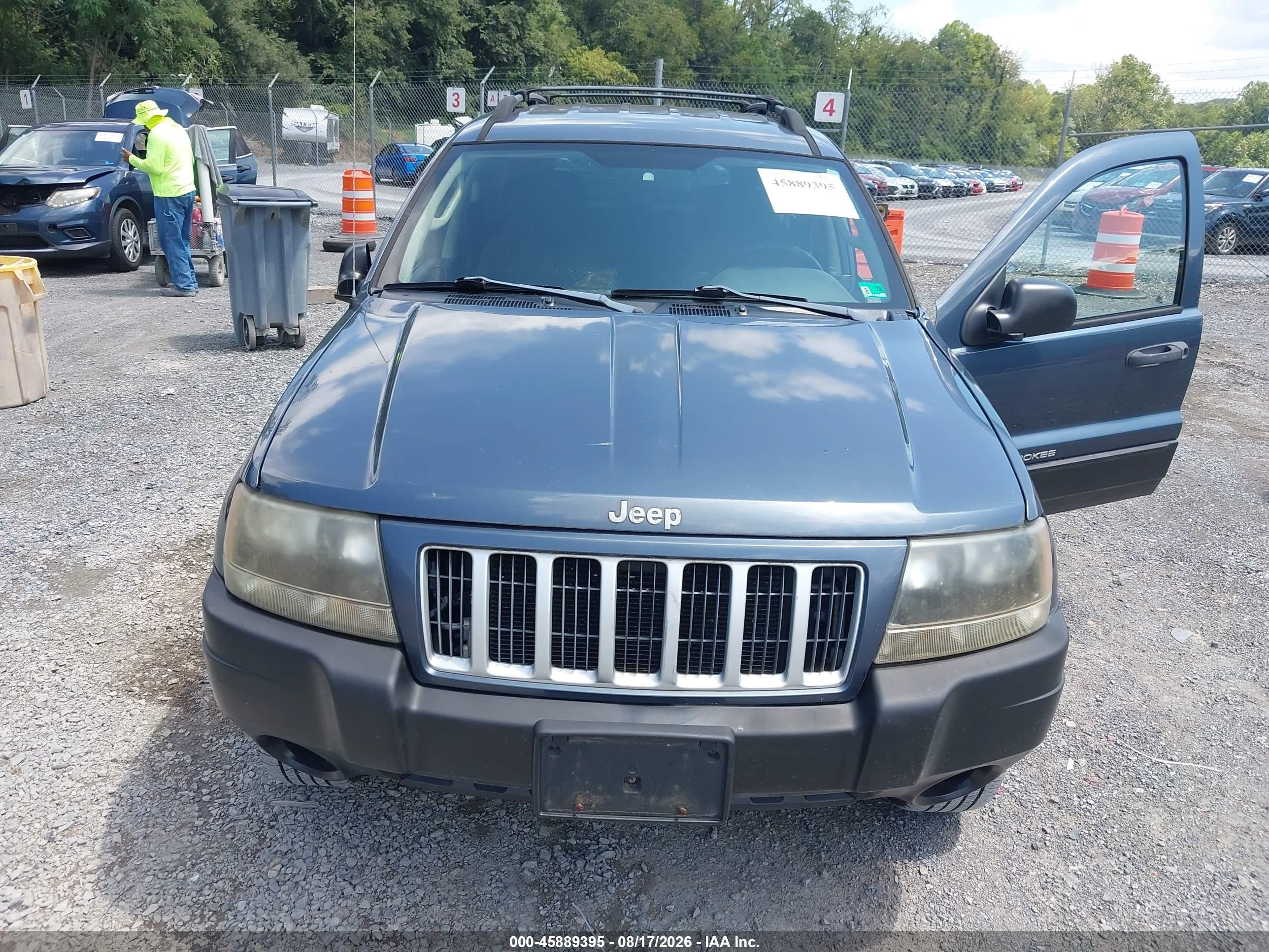 2004 Jeep Grand Cherokee Laredo Blue vin: 1J4GW48S04C325935