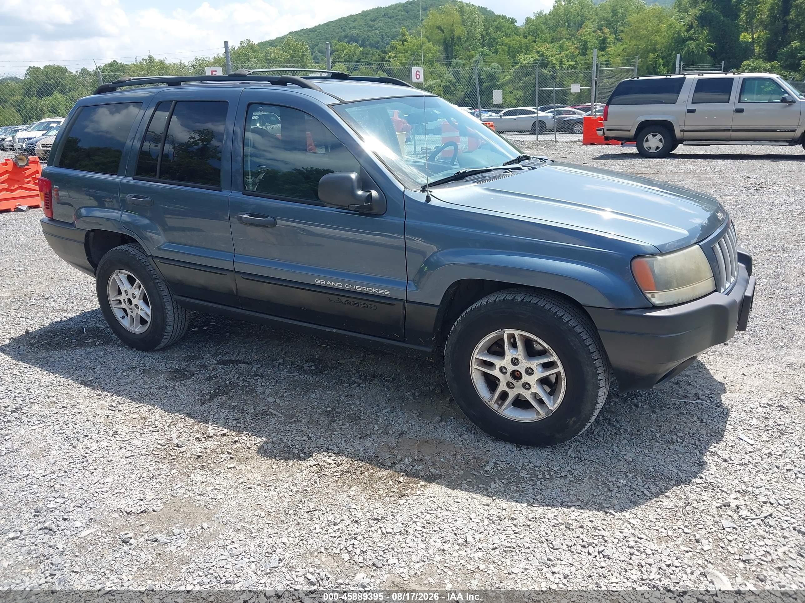 2004 Jeep Grand Cherokee Laredo Blue vin: 1J4GW48S04C325935
