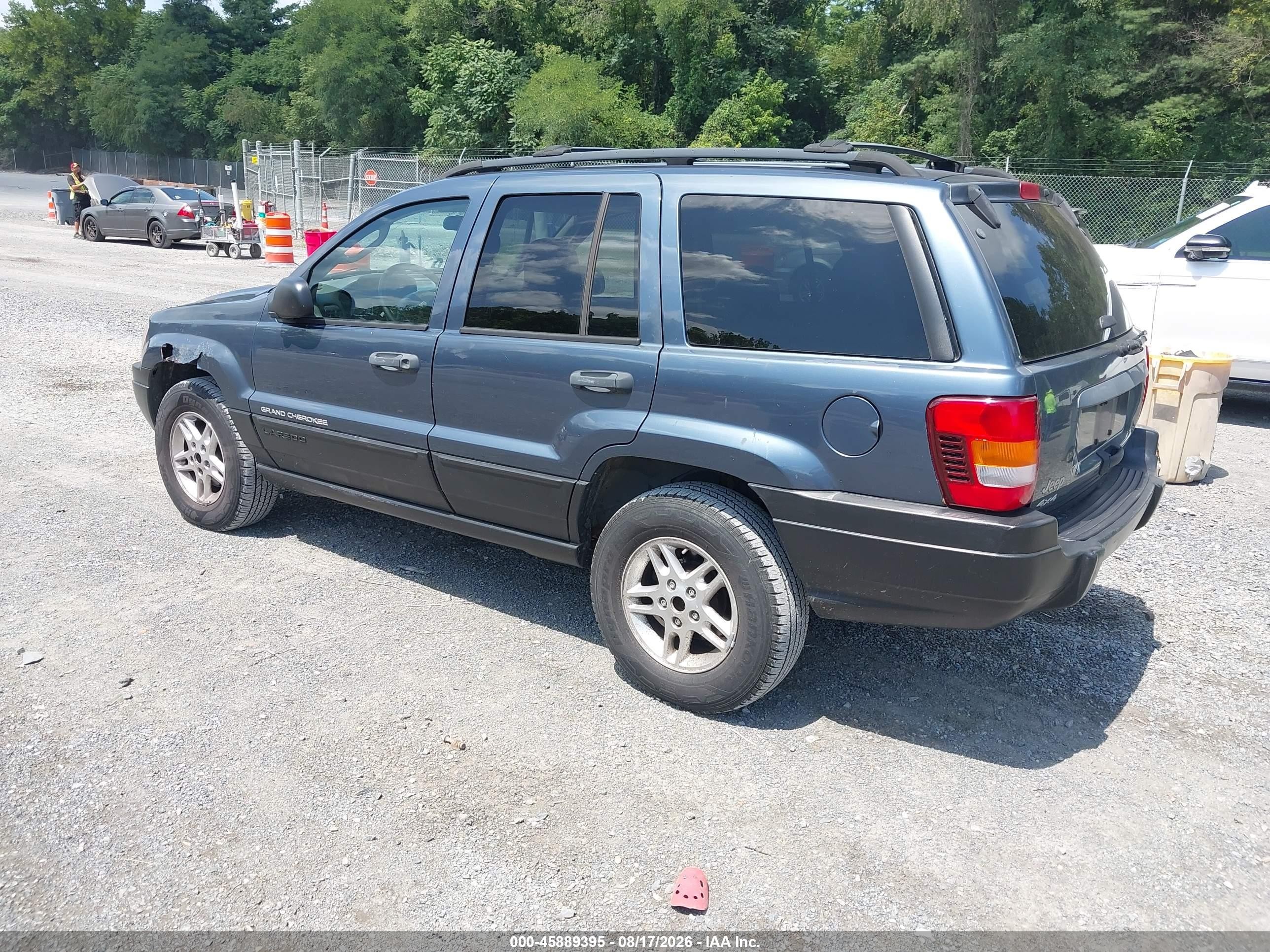 2004 Jeep Grand Cherokee Laredo Blue vin: 1J4GW48S04C325935