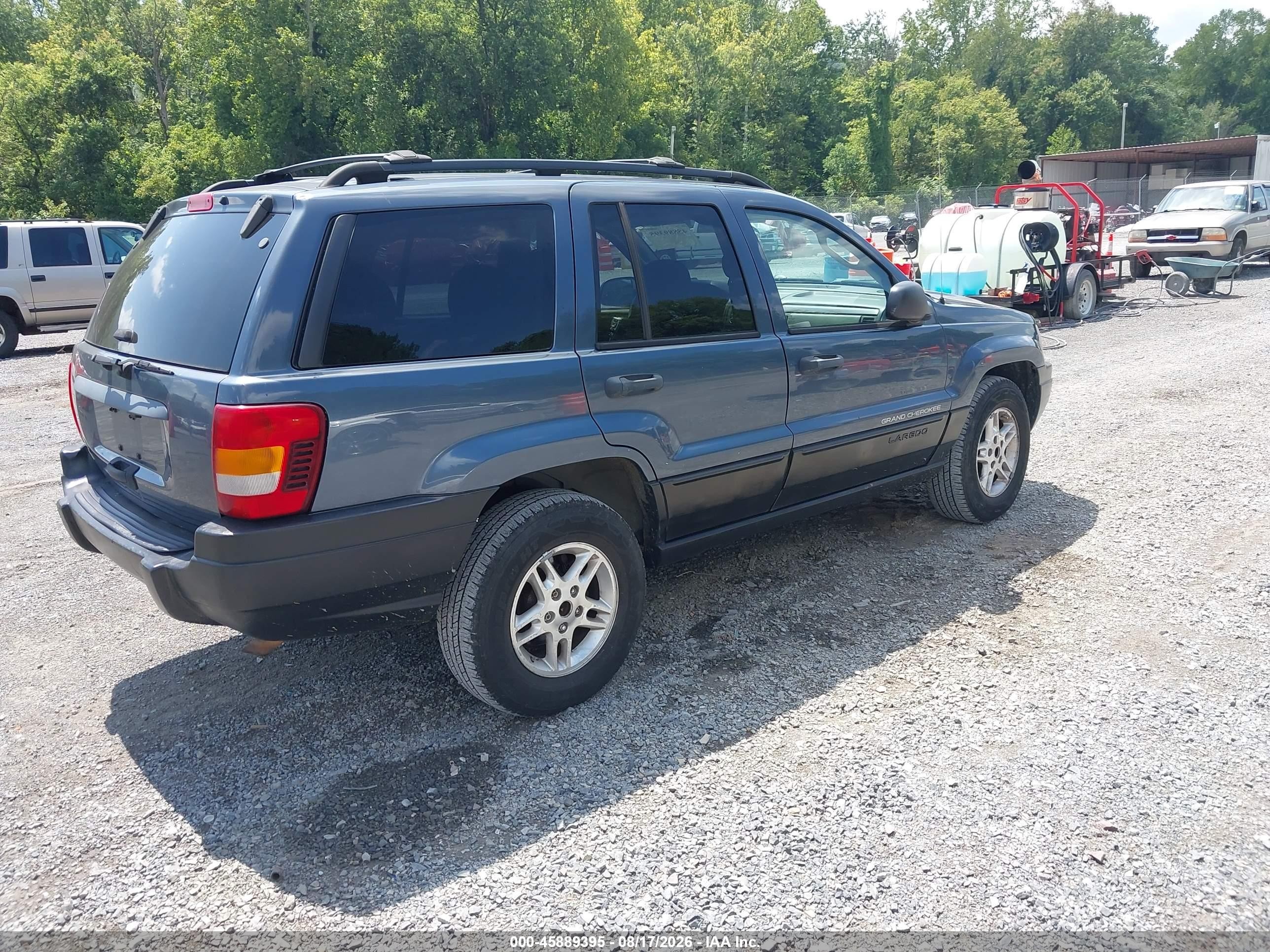 2004 Jeep Grand Cherokee Laredo Blue vin: 1J4GW48S04C325935