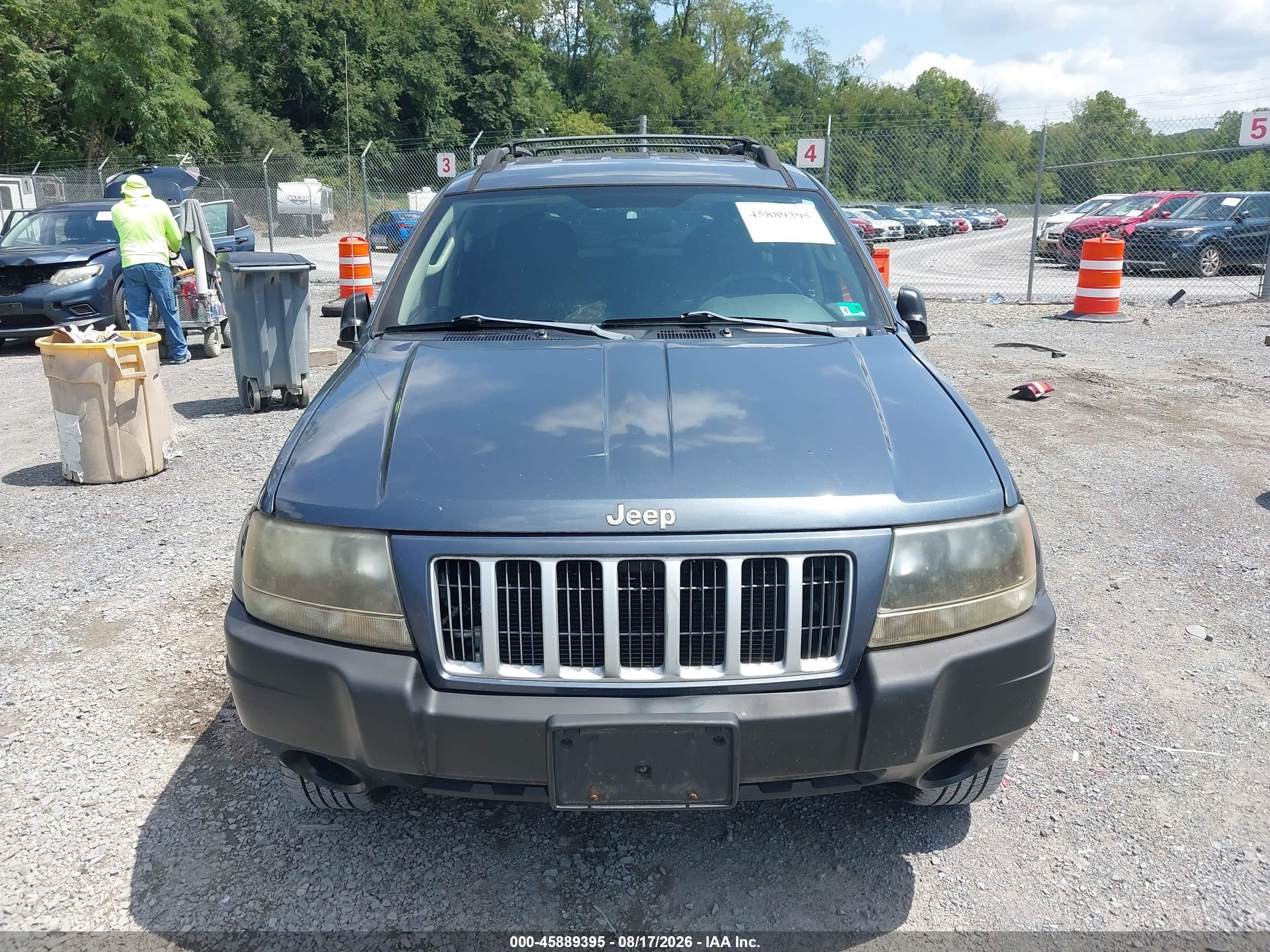 2004 Jeep Grand Cherokee Laredo Blue vin: 1J4GW48S04C325935
