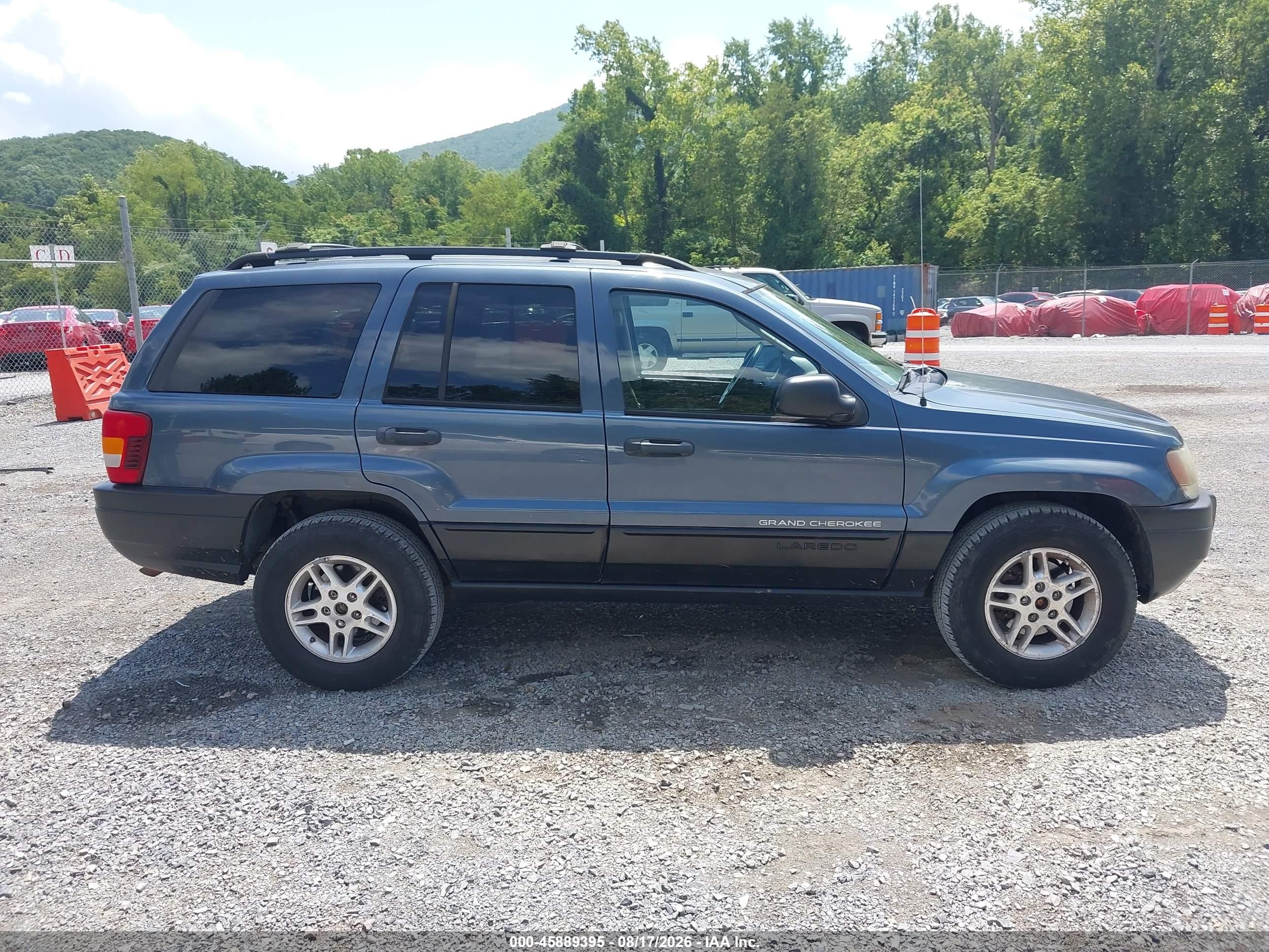 2004 Jeep Grand Cherokee Laredo Blue vin: 1J4GW48S04C325935