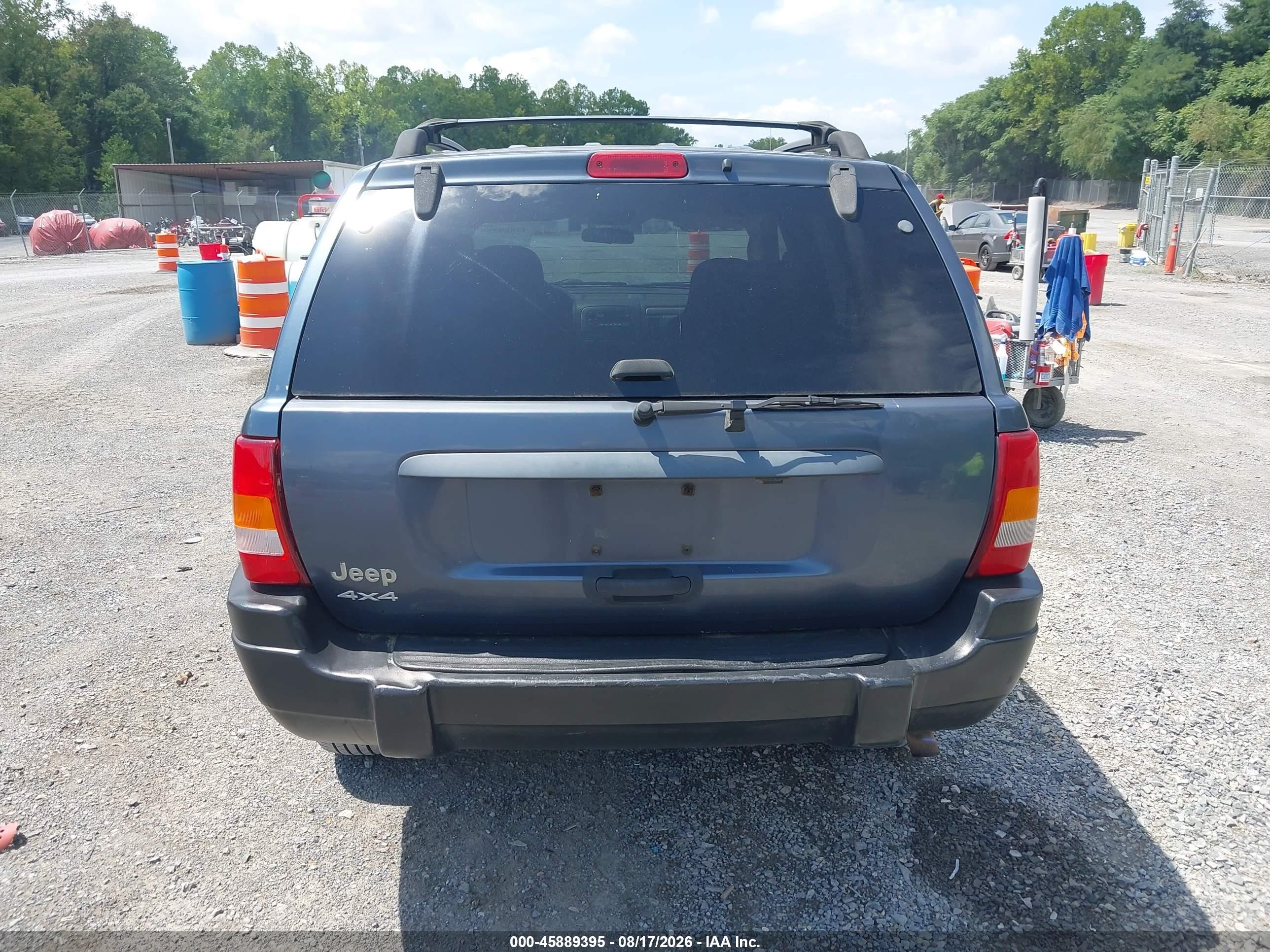2004 Jeep Grand Cherokee Laredo Blue vin: 1J4GW48S04C325935