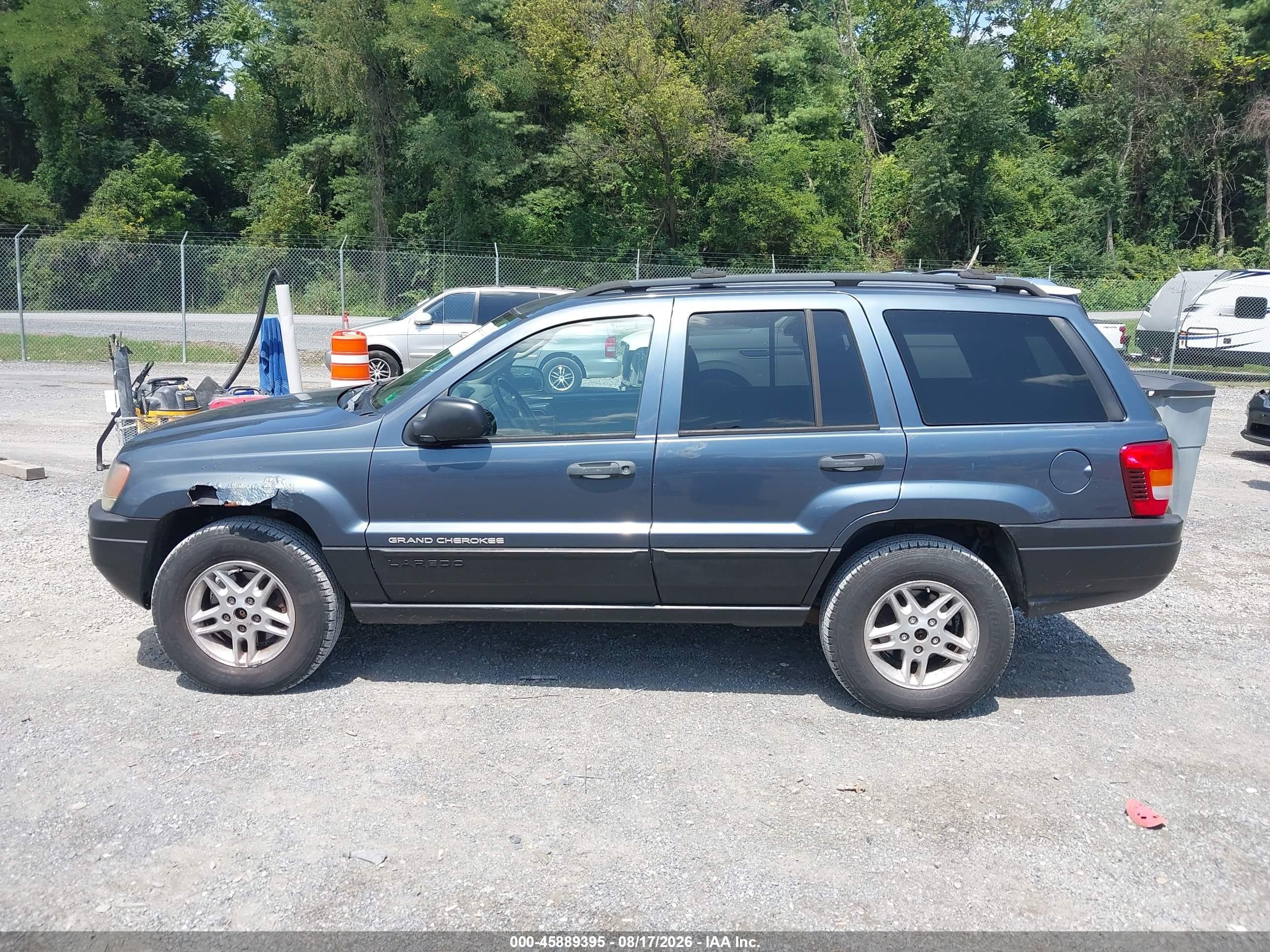 2004 Jeep Grand Cherokee Laredo Blue vin: 1J4GW48S04C325935