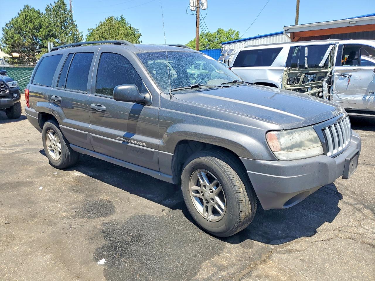 2004 Jeep Grand Cherokee Laredo Gray vin: 1J4GW48S04C331184
