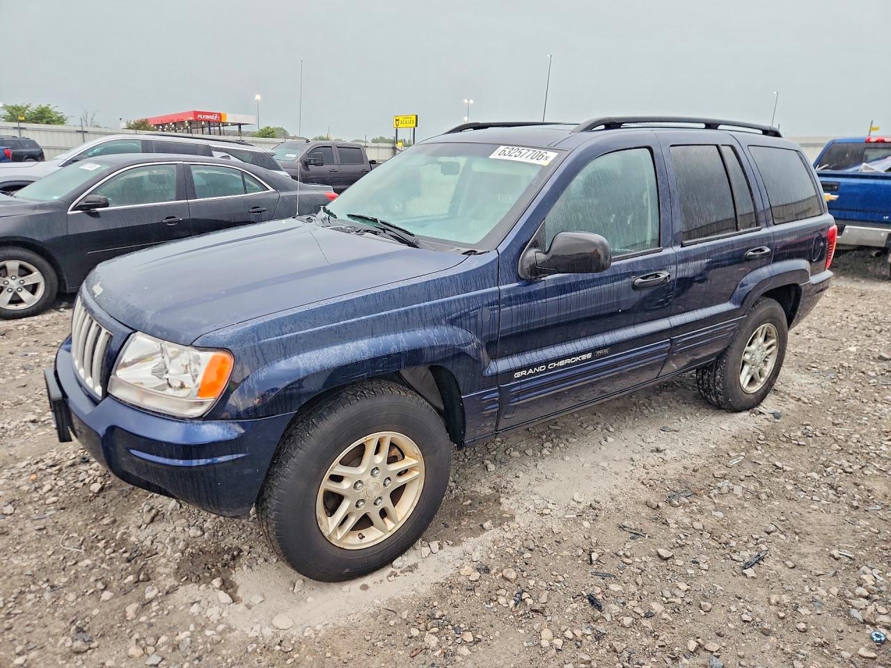 2004 Jeep Grand Cherokee Laredo Blue vin: 1J4GW48S04C339351