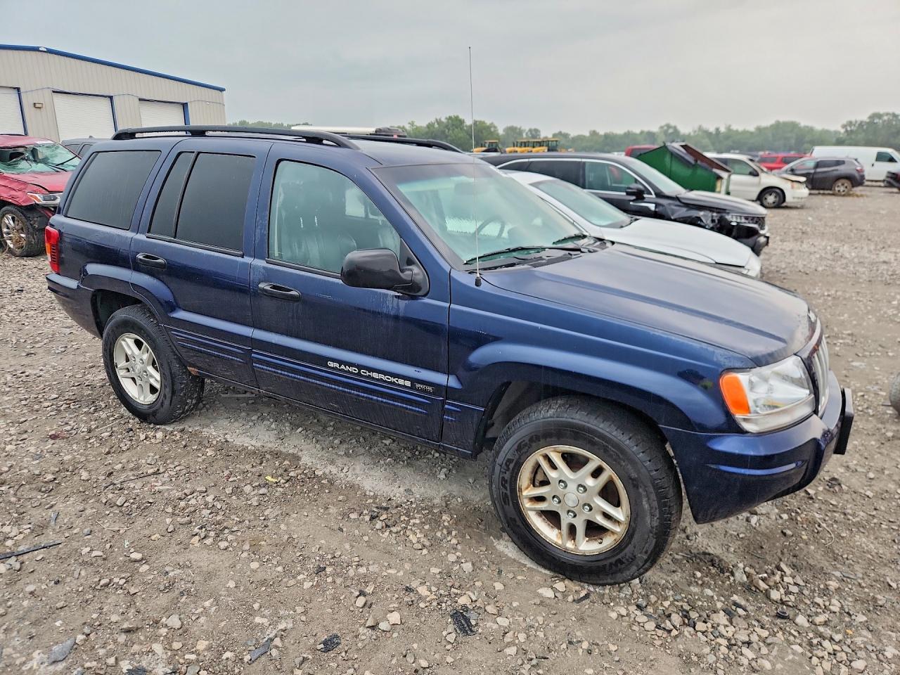 2004 Jeep Grand Cherokee Laredo Blue vin: 1J4GW48S04C339351