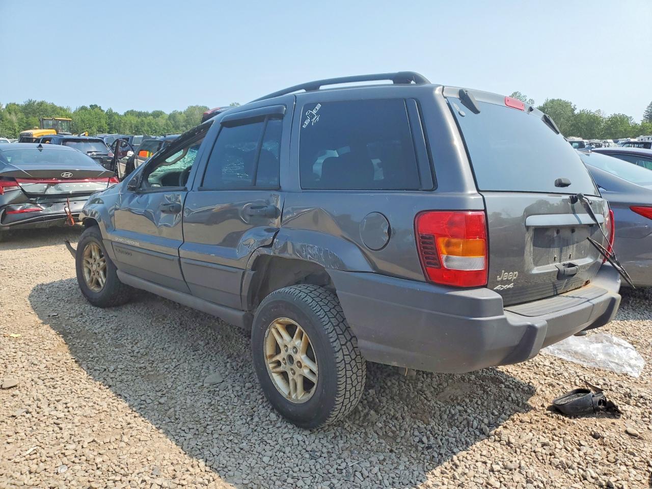 2004 Jeep Grand Cherokee Laredo Gray vin: 1J4GW48S04C349975