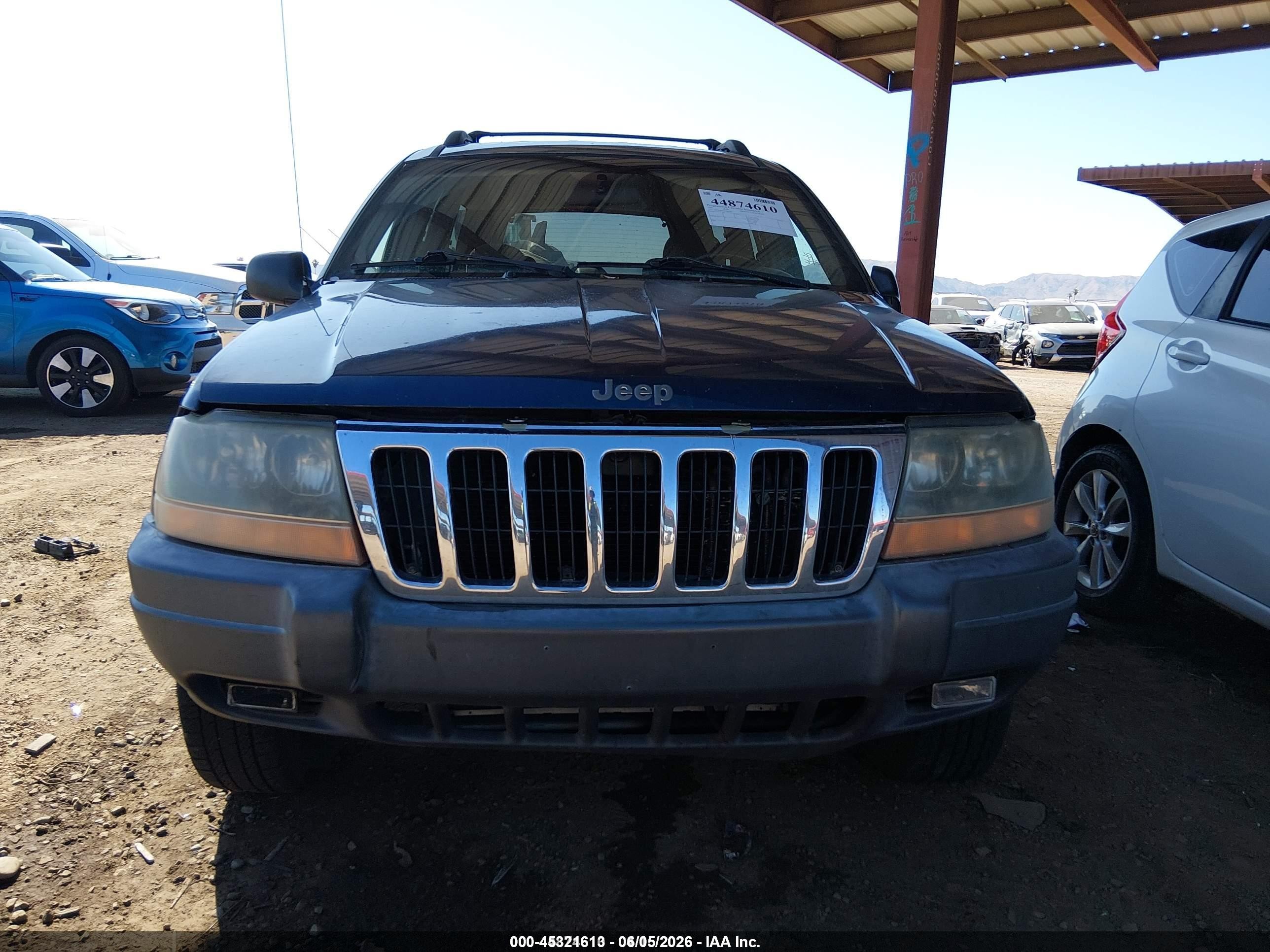 2001 Jeep Grand Cherokee Laredo Blue vin: 1J4GW48S11C606590
